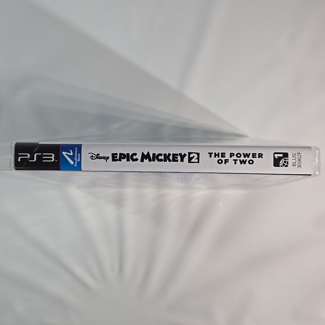 Epic Mickey 2 Power of Two Sony PlayStation 3 PS3 Complete Very Good CIB Tested