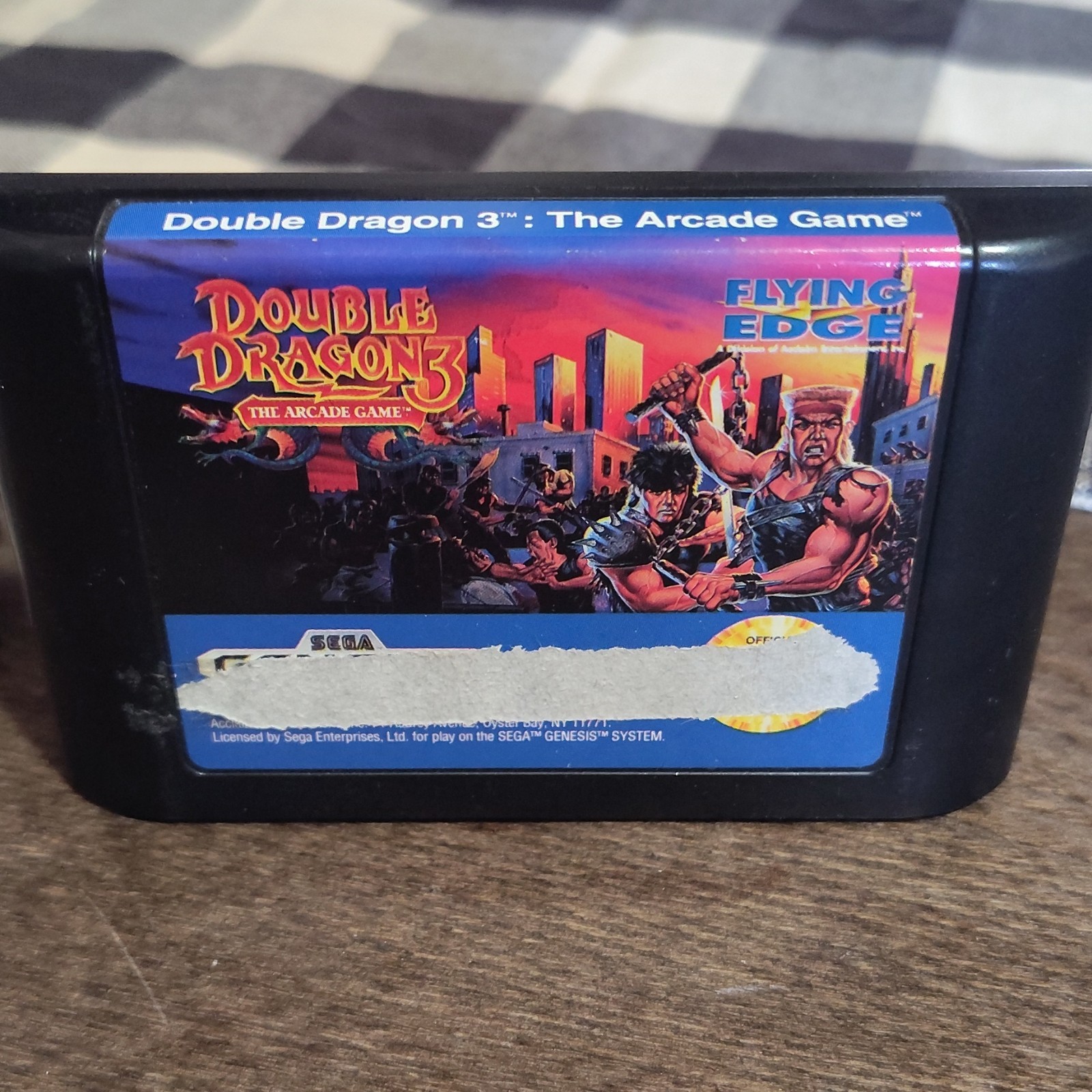 Flying Edge Double Dragon 3: The Arcade Game Sega Genesis Double Dragon Series