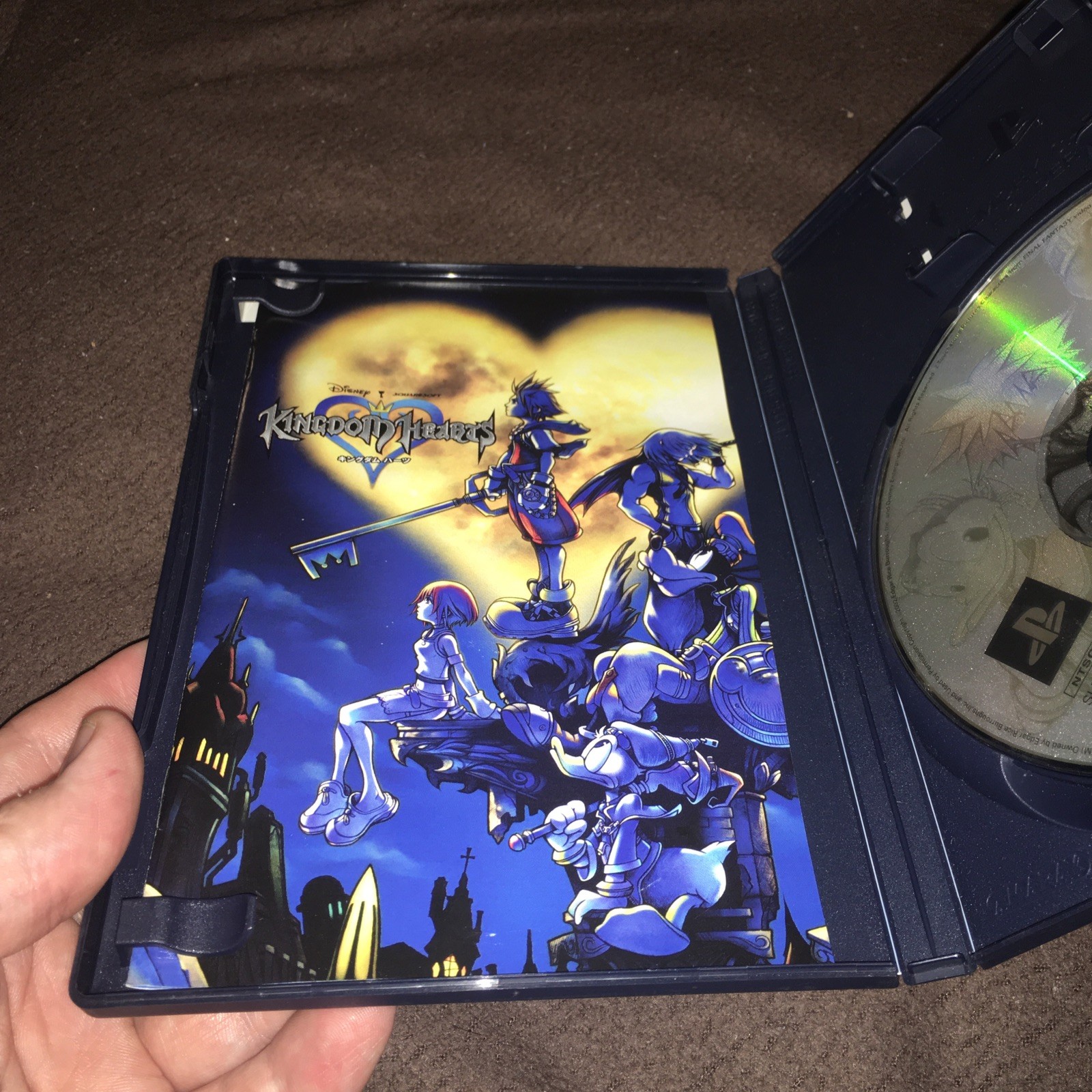 (P) Kingdom Hearts CIB With inserts PS2 Japanese Import b2