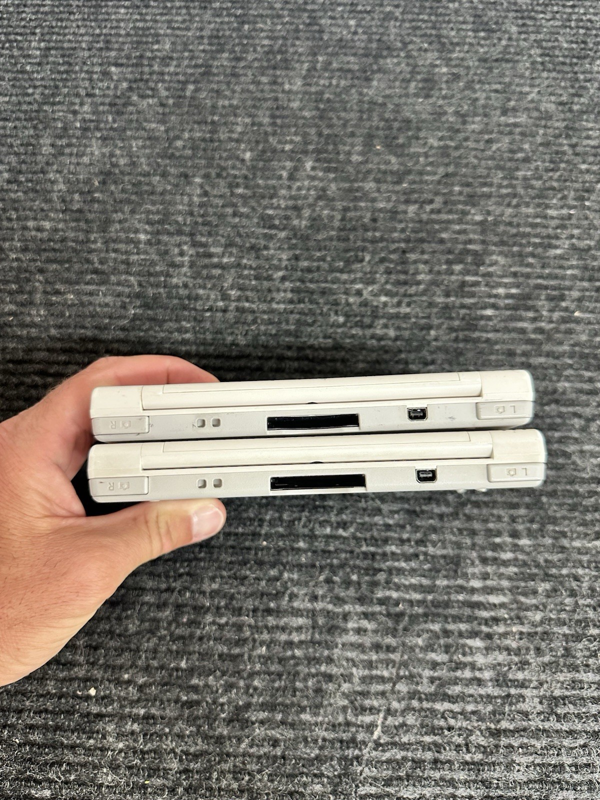 Lot Of 2 Nintendo DSi XL LL Console UTL-001(JPN) White Defective