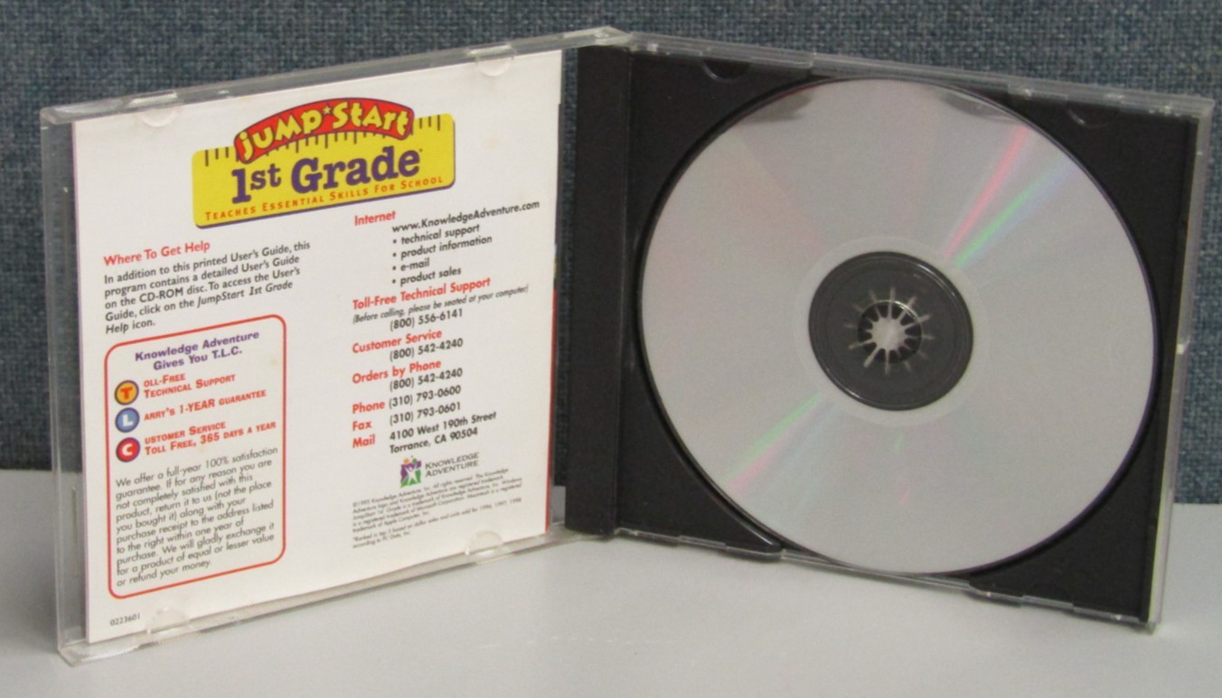 Jump Start 1st Grade PC Ages 5-7