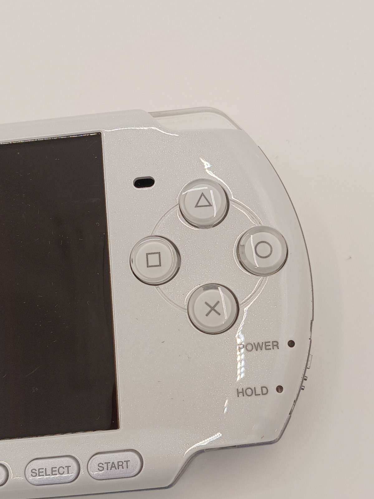 Sony PSP 3000 Pearl White Console w/ New Battery Charger & 5 Games Japan