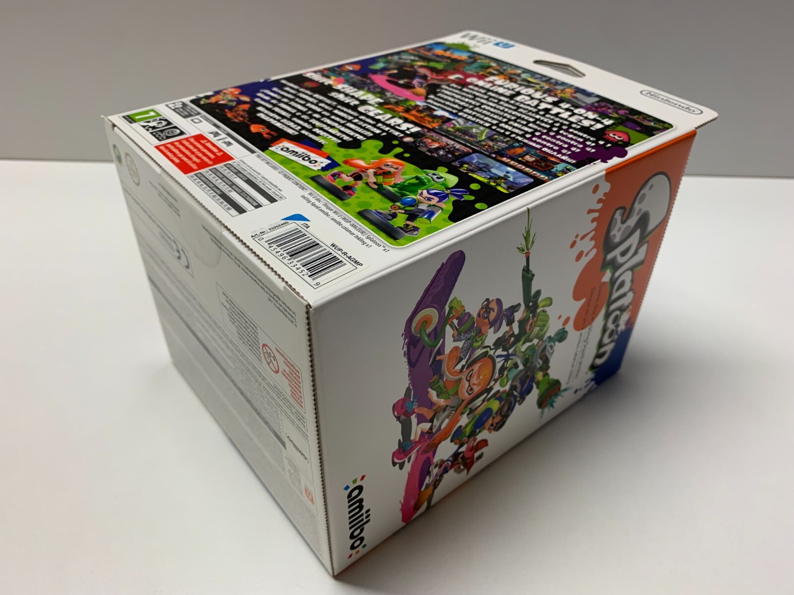 SPLATOON LIMITED EDITION + AMIIBO NINTENDO WIIU WII U – NEW PAL VERSION NEW