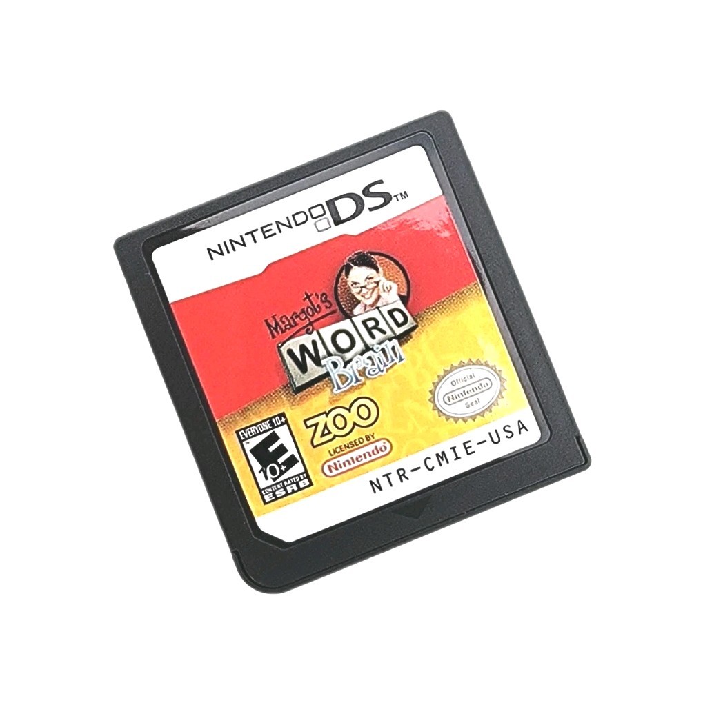 Margot’s Word Brain (Nintendo DS, 2008) Video Game Complete With Manuals CIB