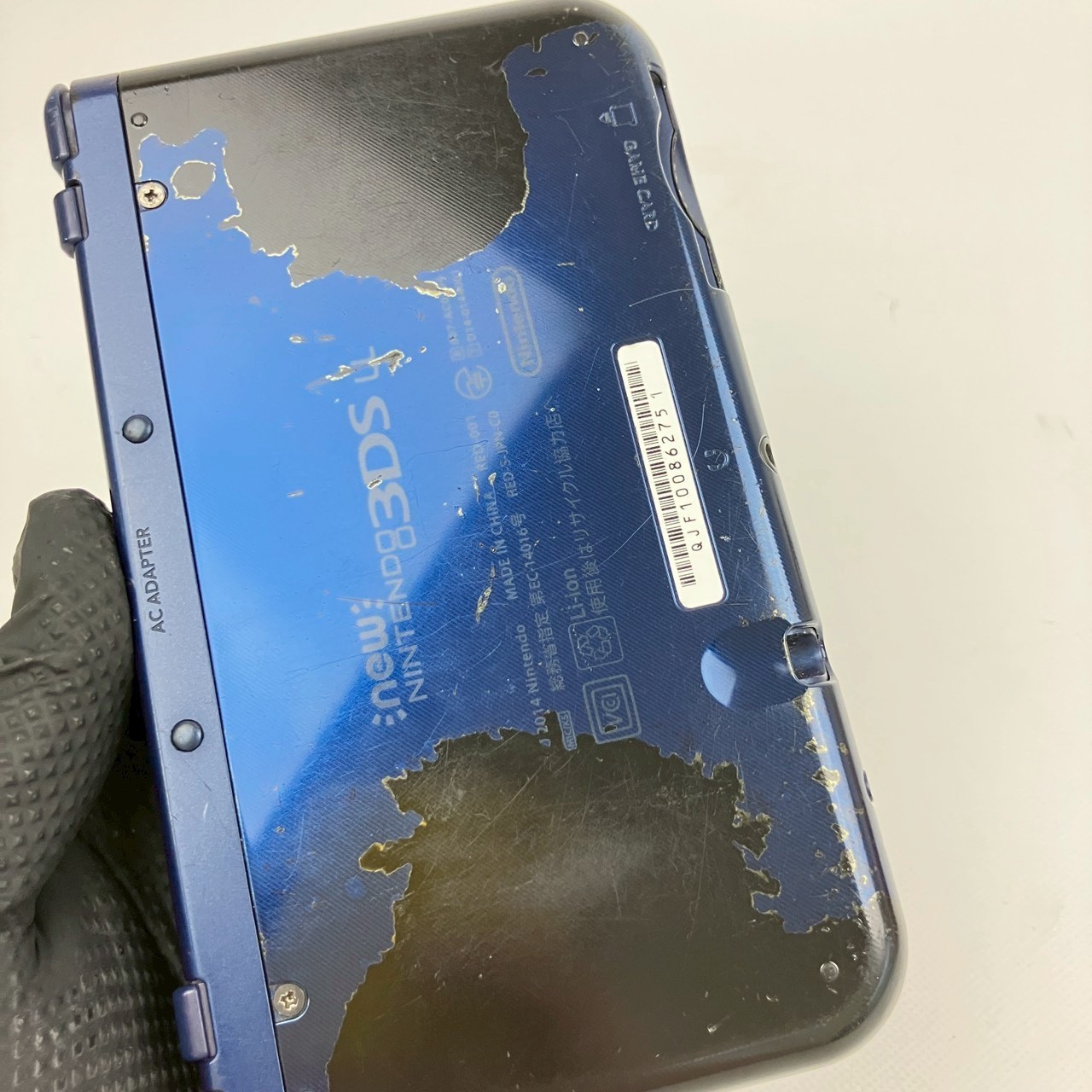 TOP IPS Nintendo new 3DS LL XL Metallic Blue Console Region Japanese Only 726