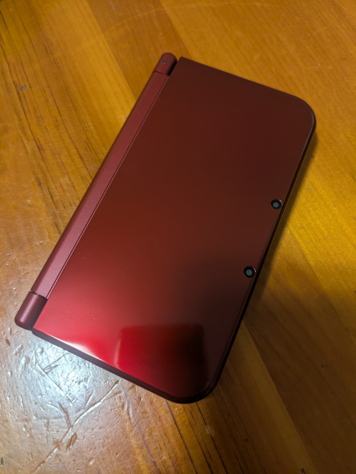 Nintendo New 3DS XL New Red Handheld System Bundle Complete in Box with Charger