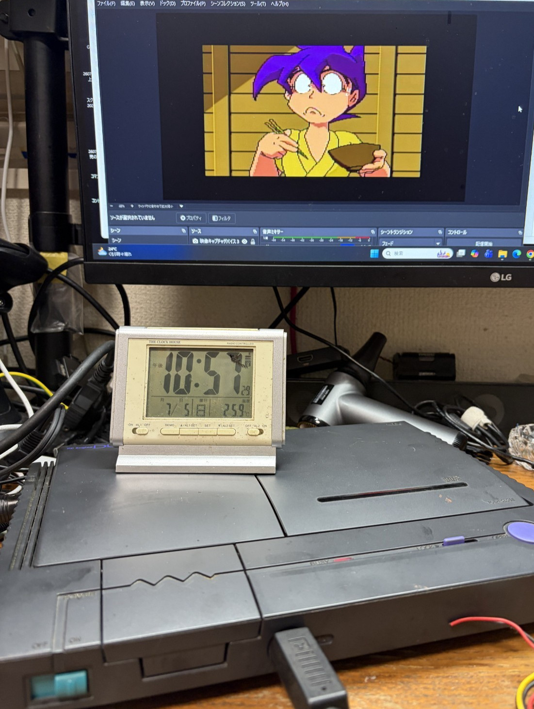 NEC PC engine PI-TG8 DUO console working condition