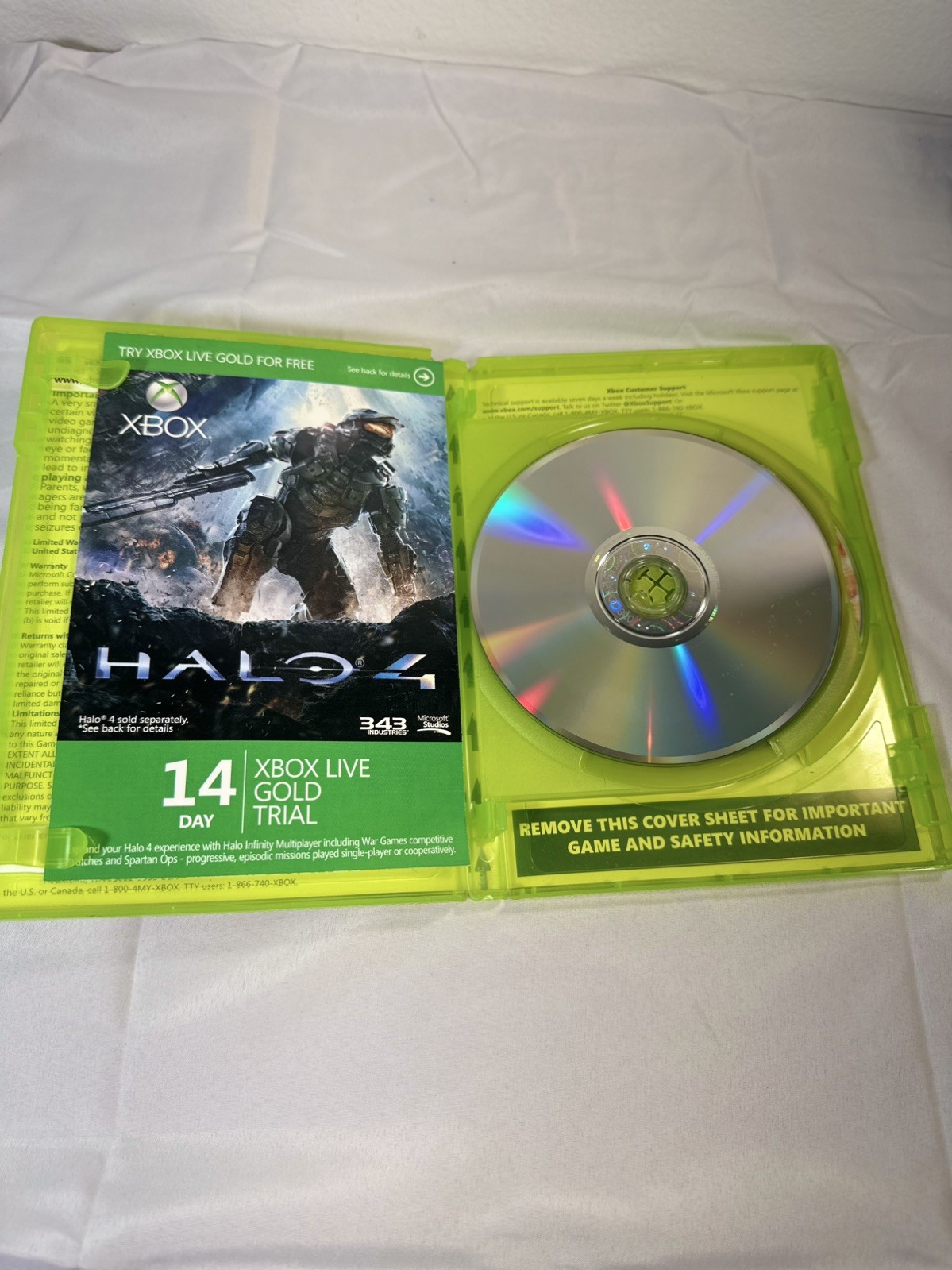 Halo 4 (Microsoft Xbox 360, 2012)