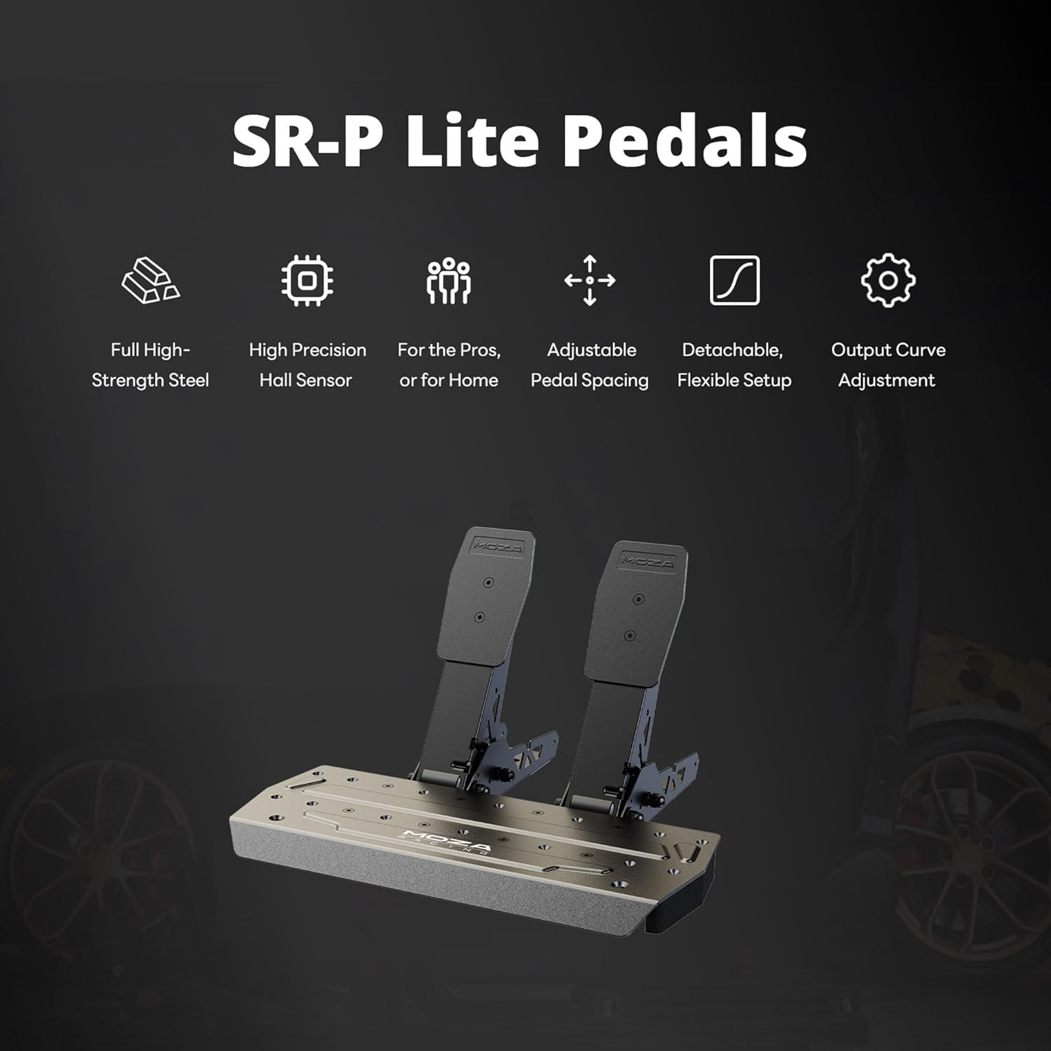 R3 Racing Simulator 4PCS Wheel & Pedals Bundle for PC: R3 Direct Drive Base, ES