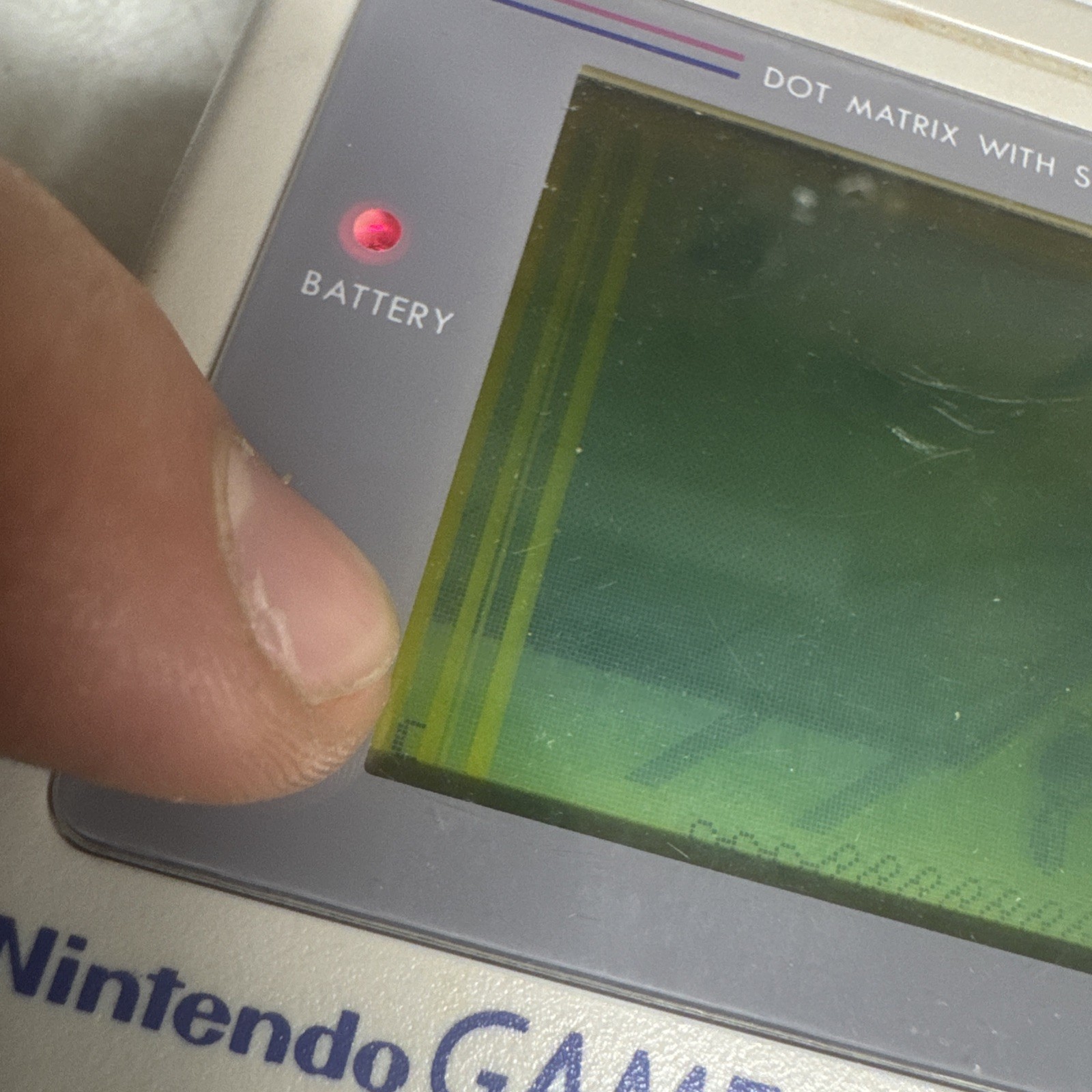 Nintendo Game Boy DMG-01 Original Gray Handheld 1989 Working + Tetris, paperboy
