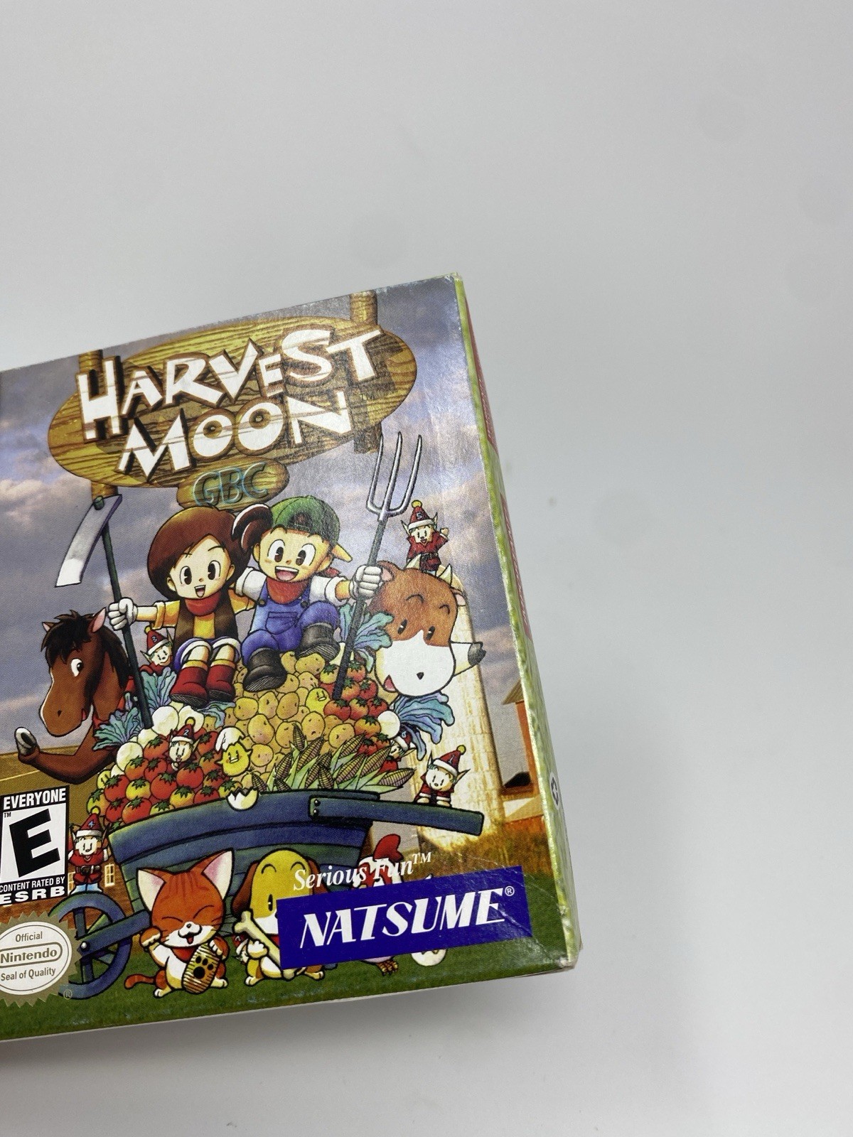 Harvest Moon 1 GBC Nintendo Gameboy Color Complete CIB Authentic Reg Card