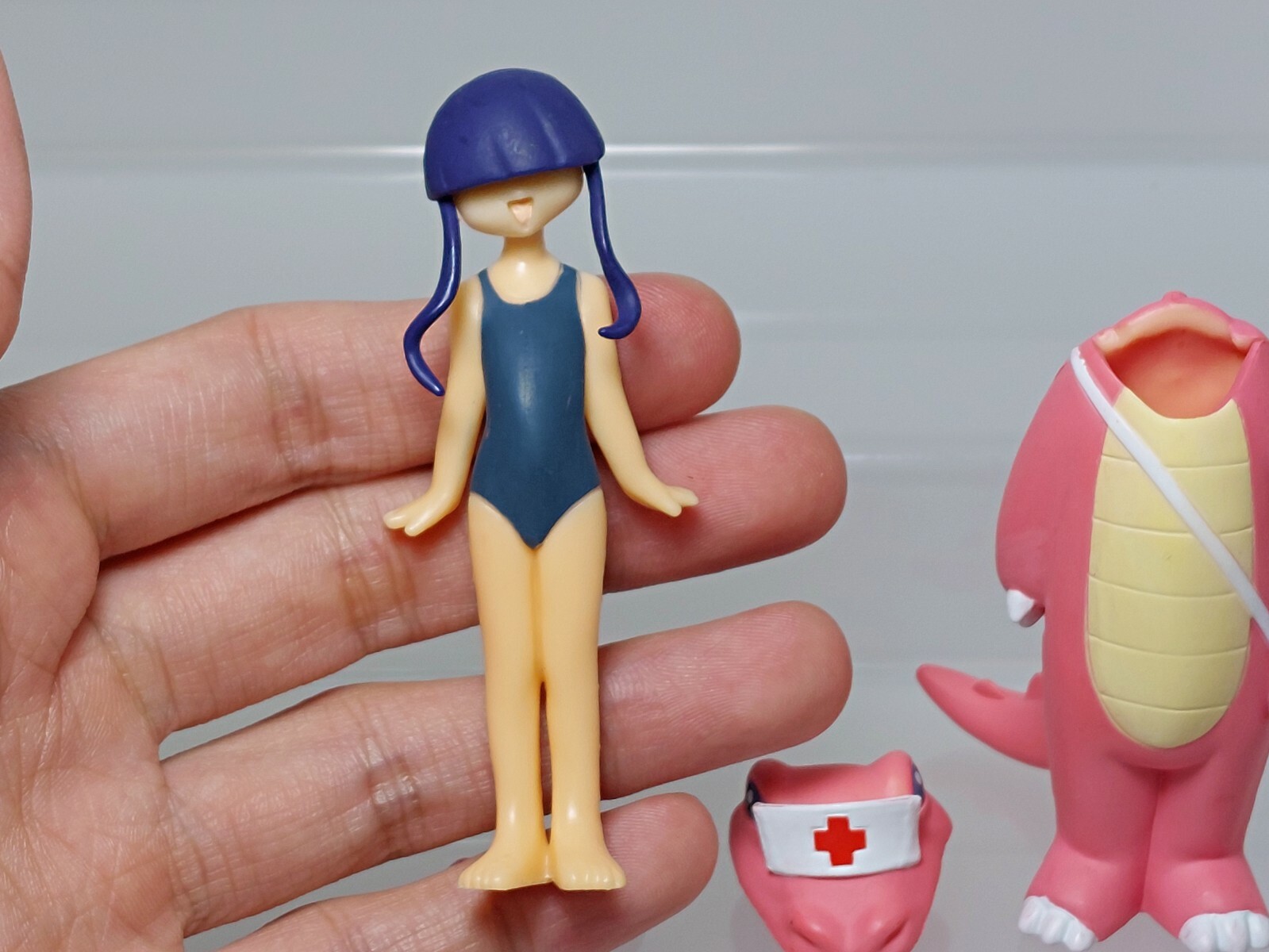 Kuroko Croco Dengeki Nurse F&C Character Figure Collection Toy Japan X06 3.2in