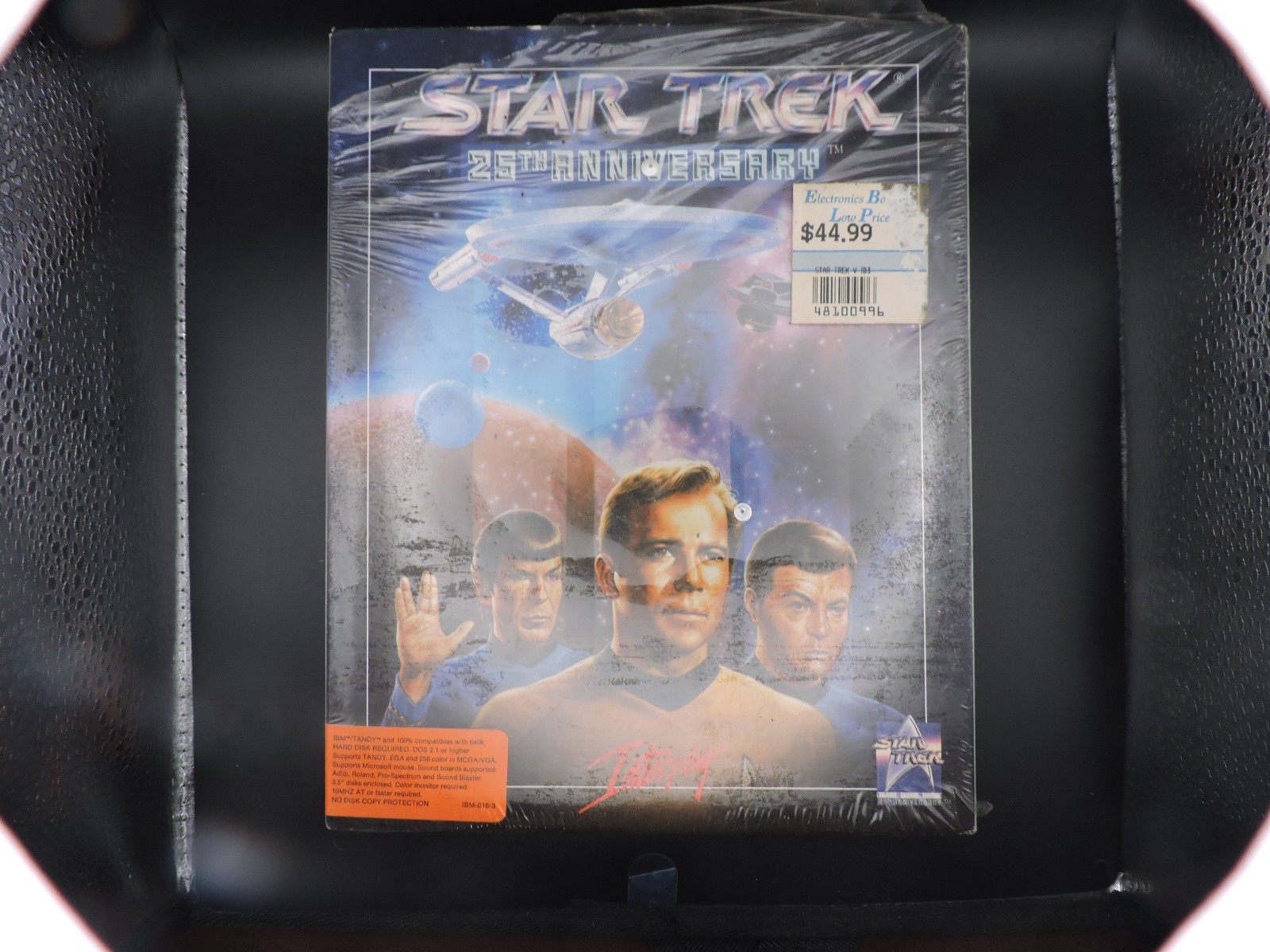 Star Trek 25th Anniversary PC Game – 1991 3.5” Disks NEW SEALED EXCELLENT COND