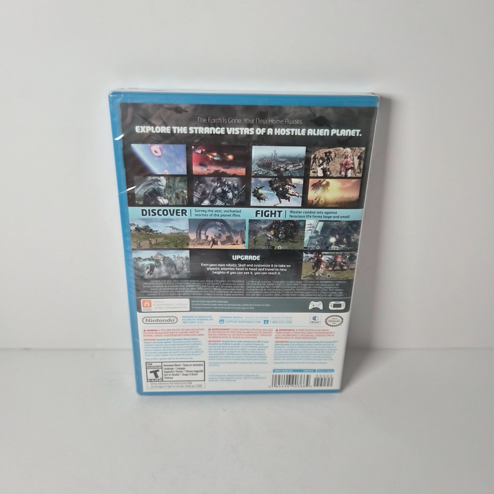 Xenoblade Chronicles X Nintendo Wii U Sealed Factory Seal Not Guaranteed