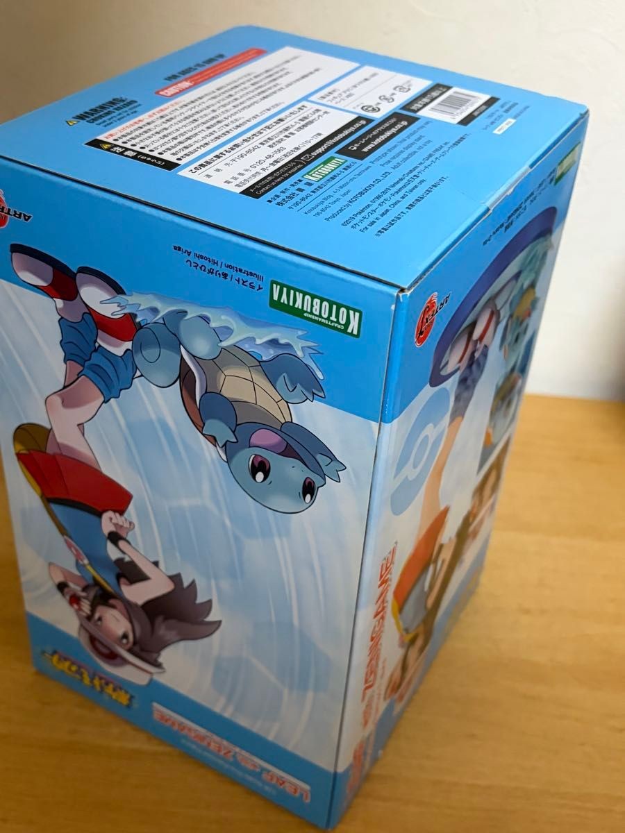 ARTFX J Pokemon Series Leaf with Squirtle Kotobukiya 1/8 PVC Figure