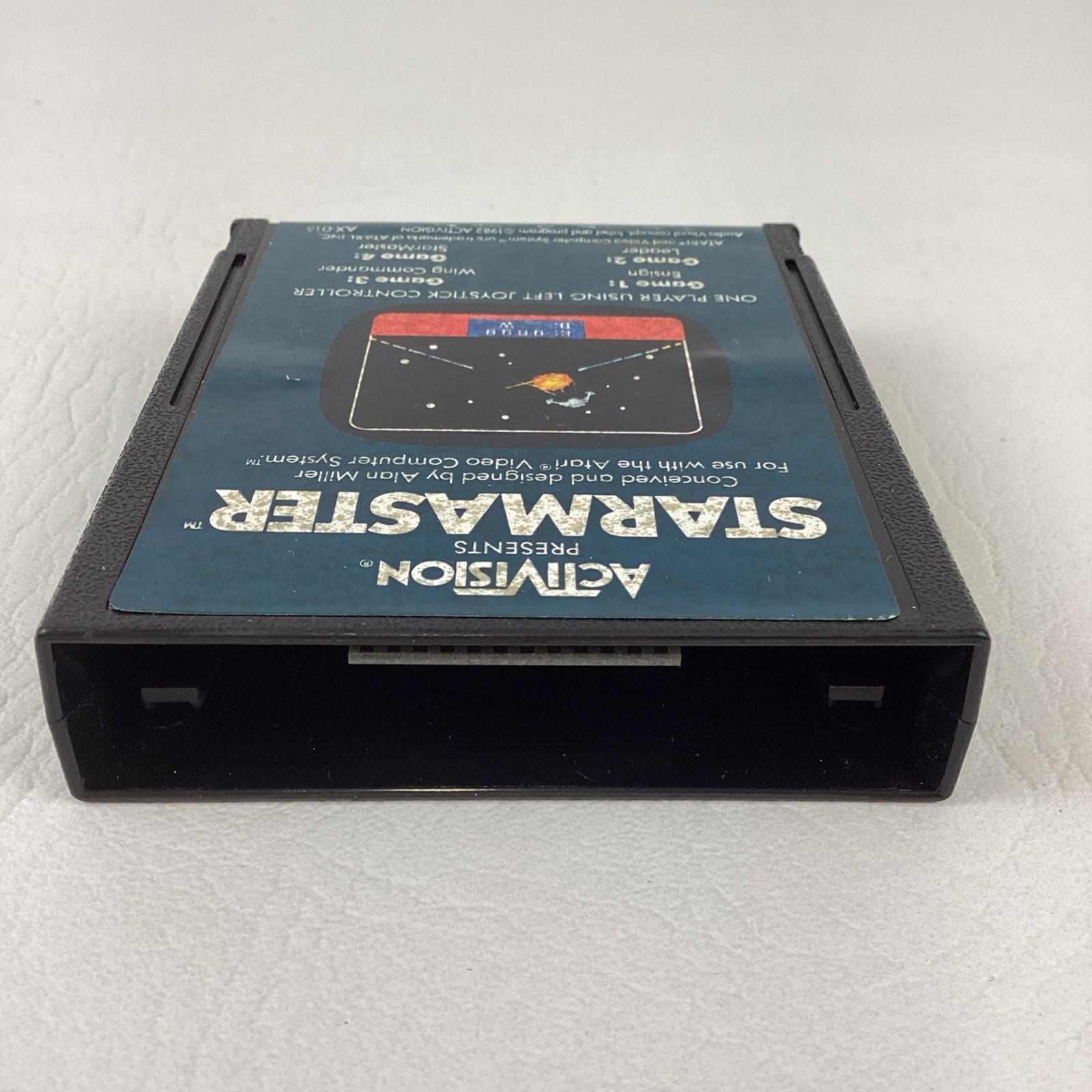 Atari 2600 Starmaster Video Game Cartridge Vintage Activision 1982 Retro TESTED