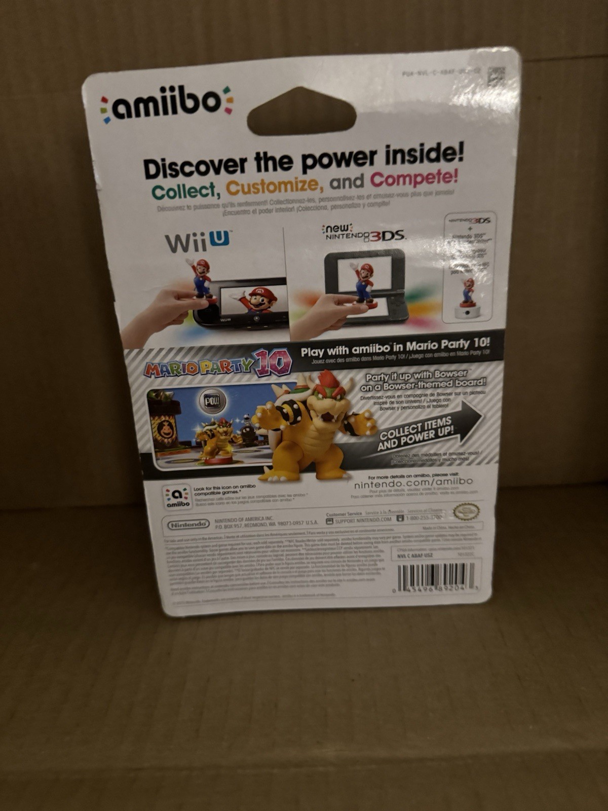Bowser Super Mario Bros Series Amiibo Nintendo | NEW SEALED