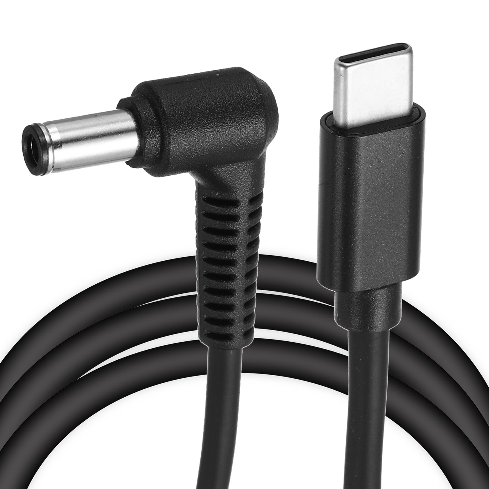 4.9FT USB C to DC PD Power Fast Charging Cable, 6mmx0.6mm 65W/20V(Black)