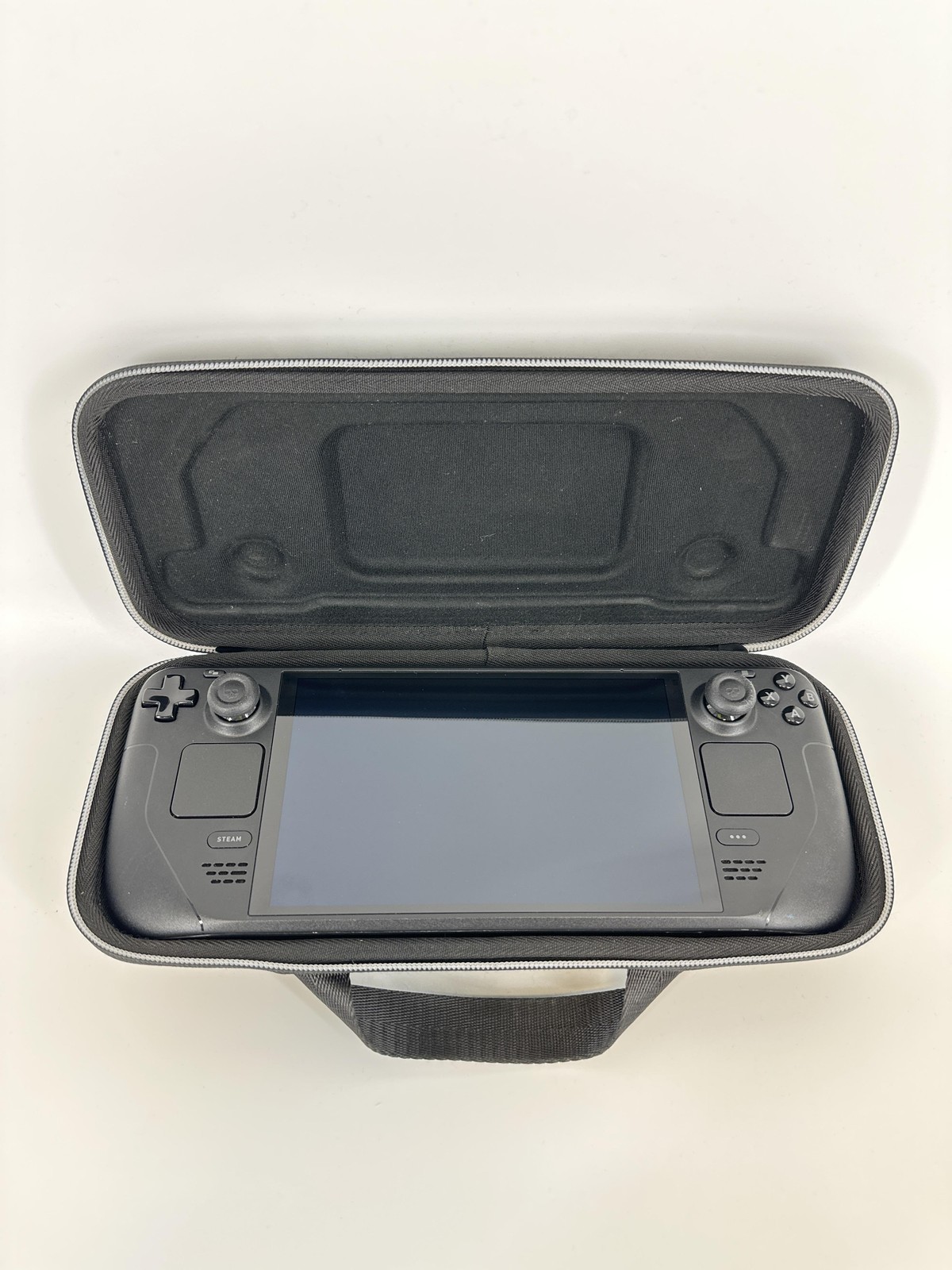 Valve Steam Deck OLED Handheld Console Black 512GB w/ Case & Charger – Very Good