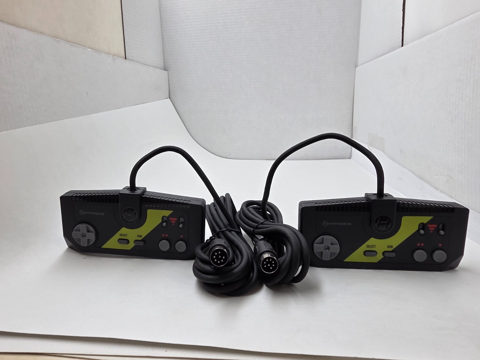 2 NEW Turbo Grafx 16 Pads Controllers for Turbografx-16 W/ 10 Ft Extra long Cord
