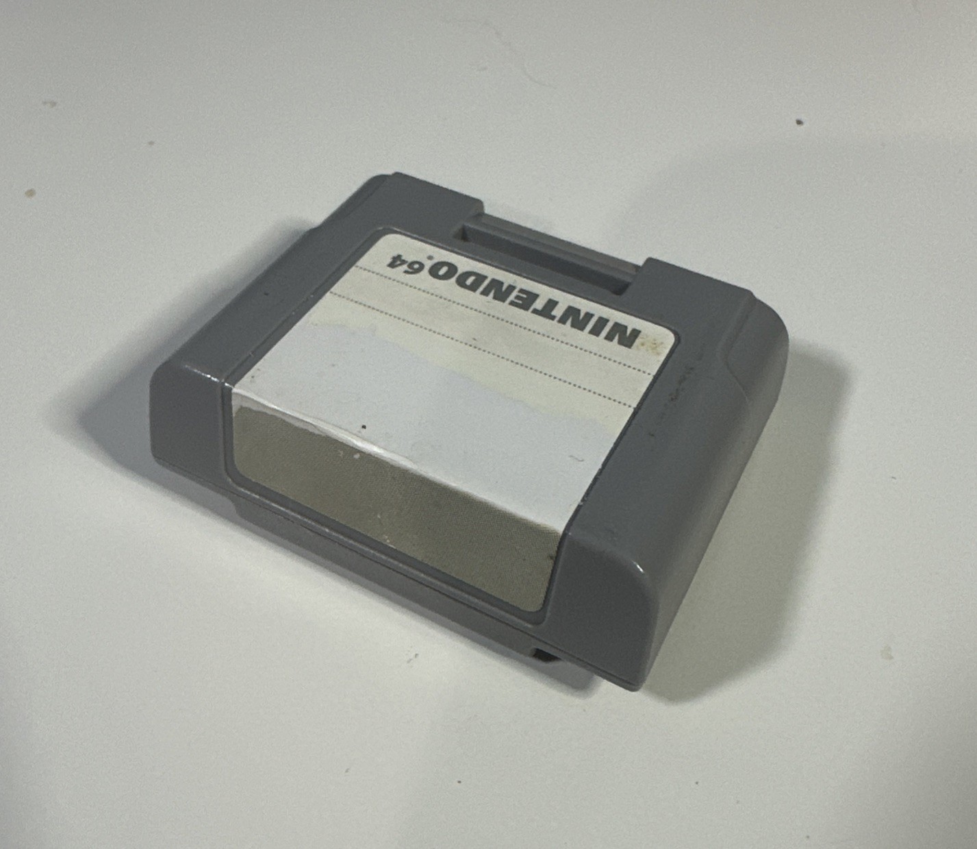 official N64 Memory Card Nintendo 64 NUS-004 Brand New Battery Mem Pak Pack