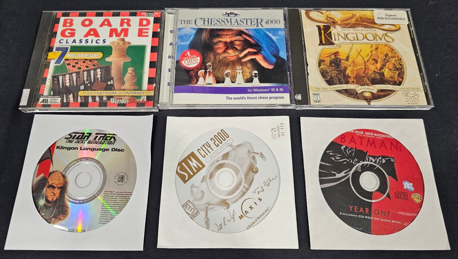 Huge Lot of 55+ 90s Windows 95 98 2000 Games & Software – Cool titles! Read