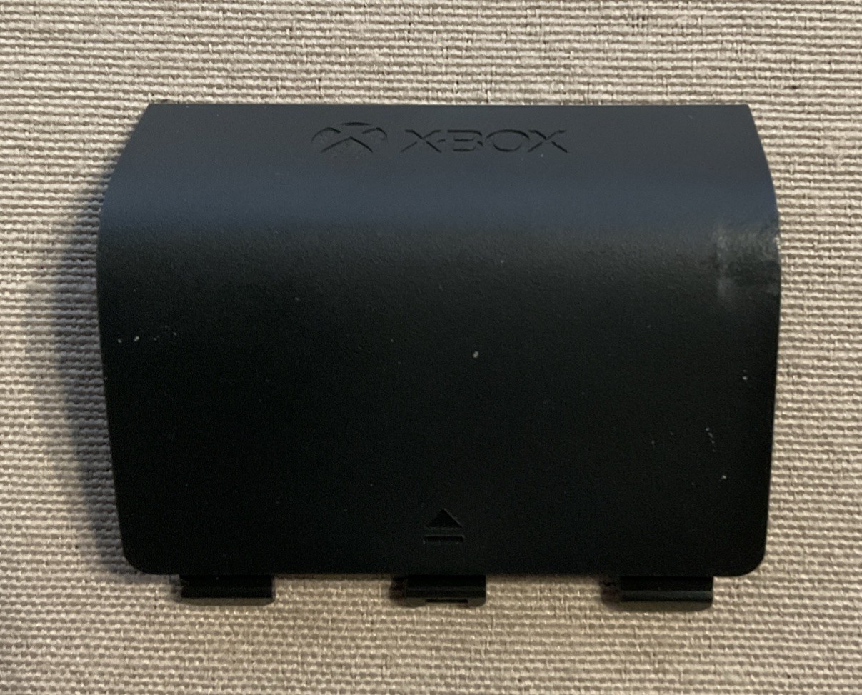 OEM Microsoft XBox One Controller Battery Door Cover Original Black X/S Genuine