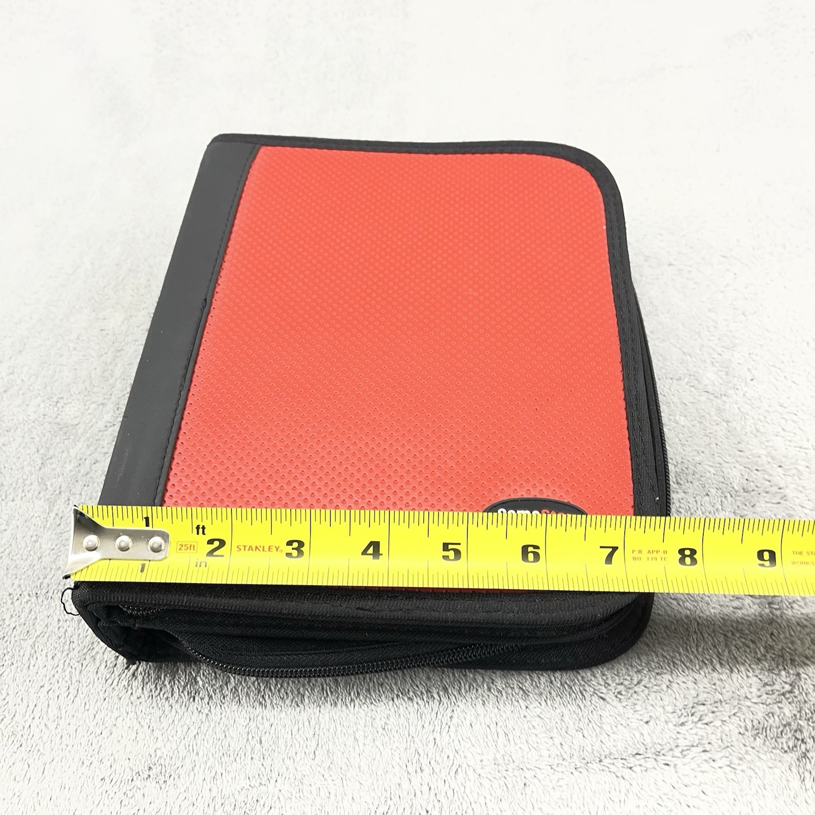 Vintage GameStop Storage Case Game Boy Games Red Black