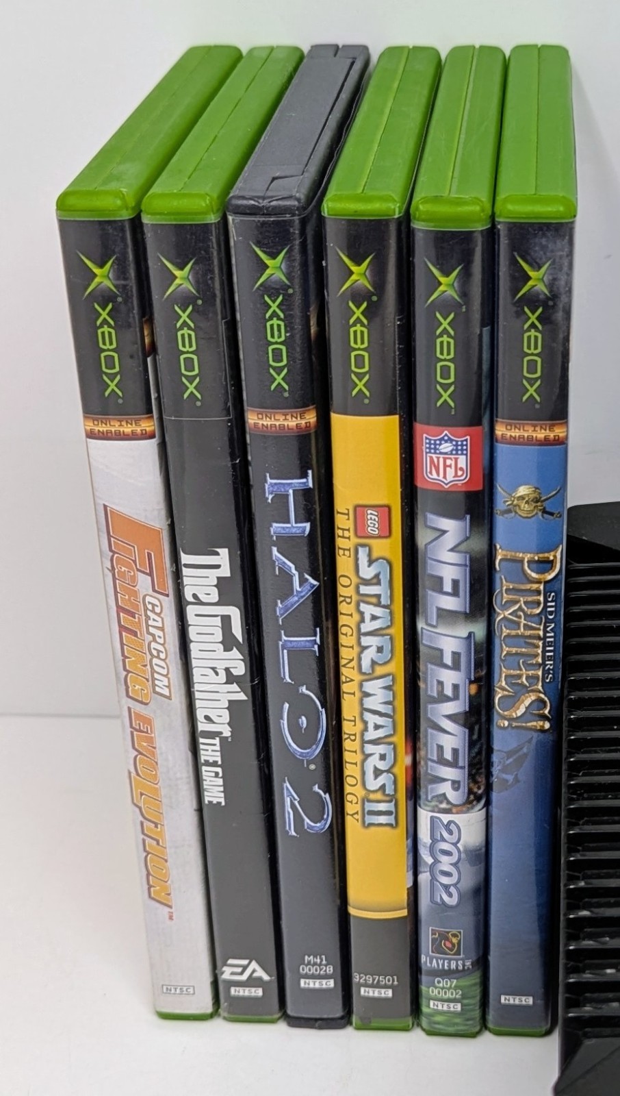 Microsoft Original Xbox Console Bundle w/ 7 Games – Halo 2, Godfather – Tested!