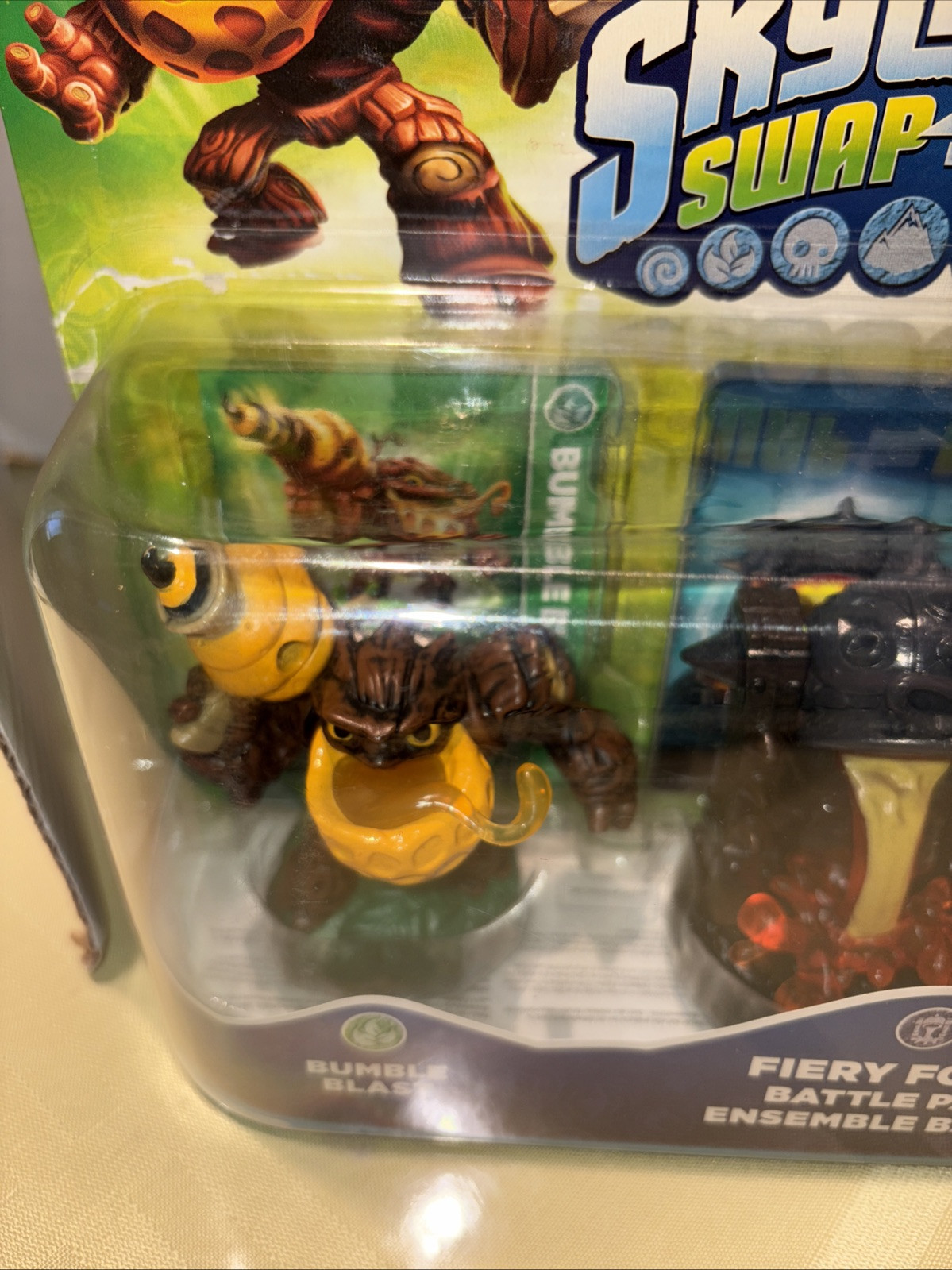 Skylanders Swap Force Fiery Forge Action Pack Ensemble Battle Open Box/ Taped