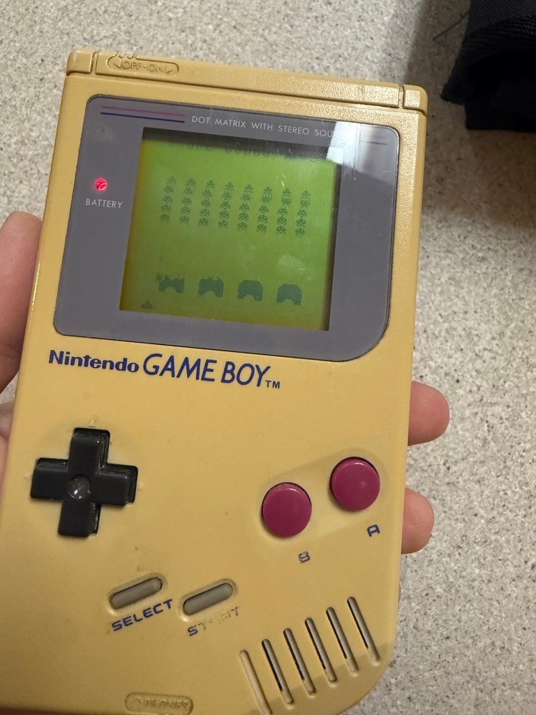 Original Nintendo Gameboy Console With 2 Games ALL ORIGINAL TESTED DMG-01