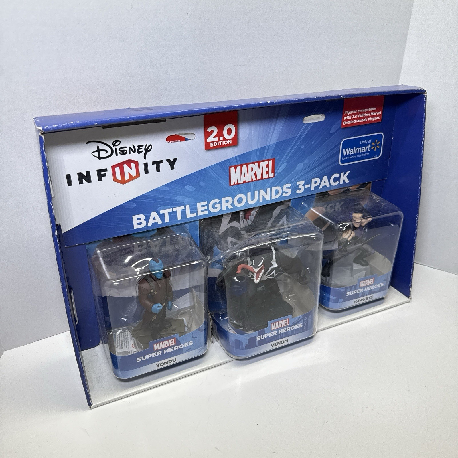Disney Infinity 2.0 Marvel New Battlegrounds 3-Pack. Yondu. Venom. Hawkeye