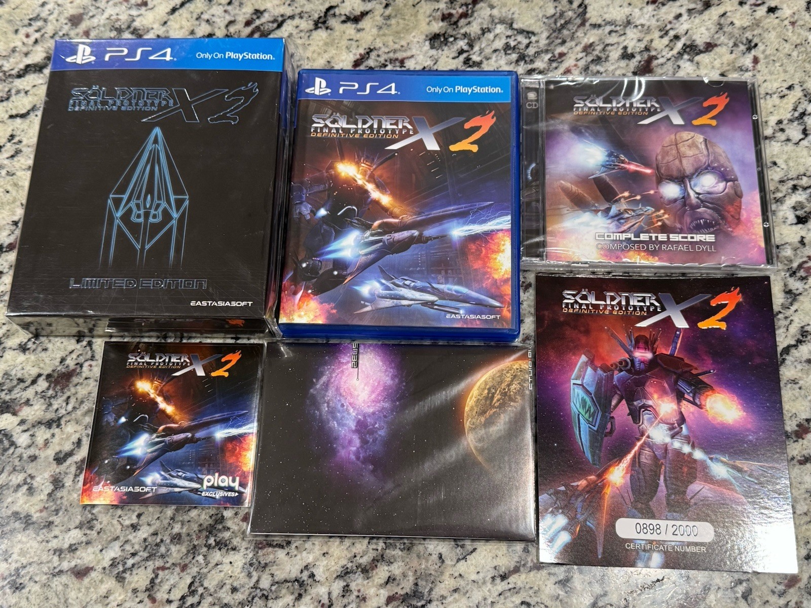 Soldner-X 2 Final Prototype Definitive Edition Limited Edition PS4 PlayStation