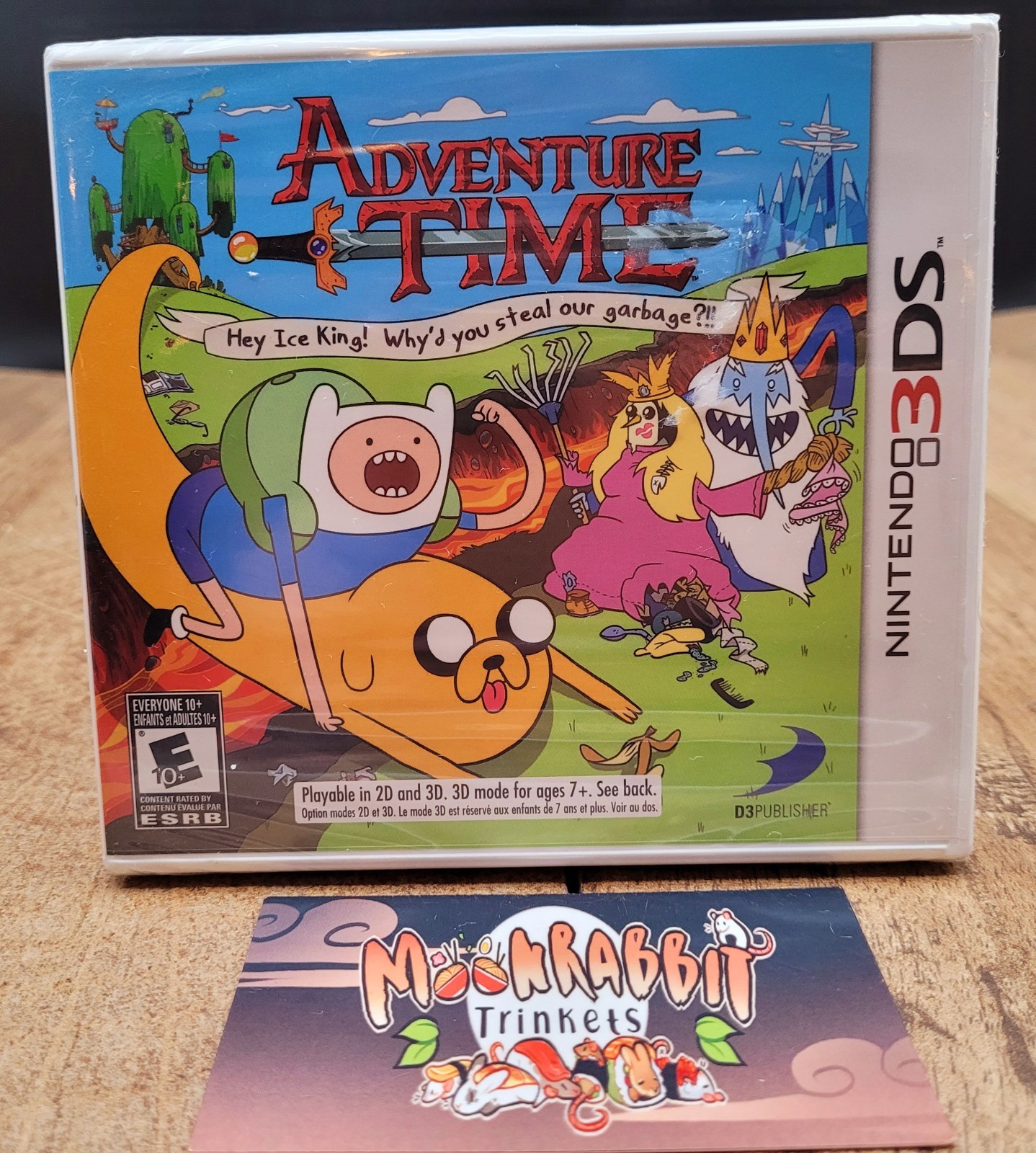 Adventure Time – Hey Ice King – Nintendo 3DS (FACTORY SEALED)
