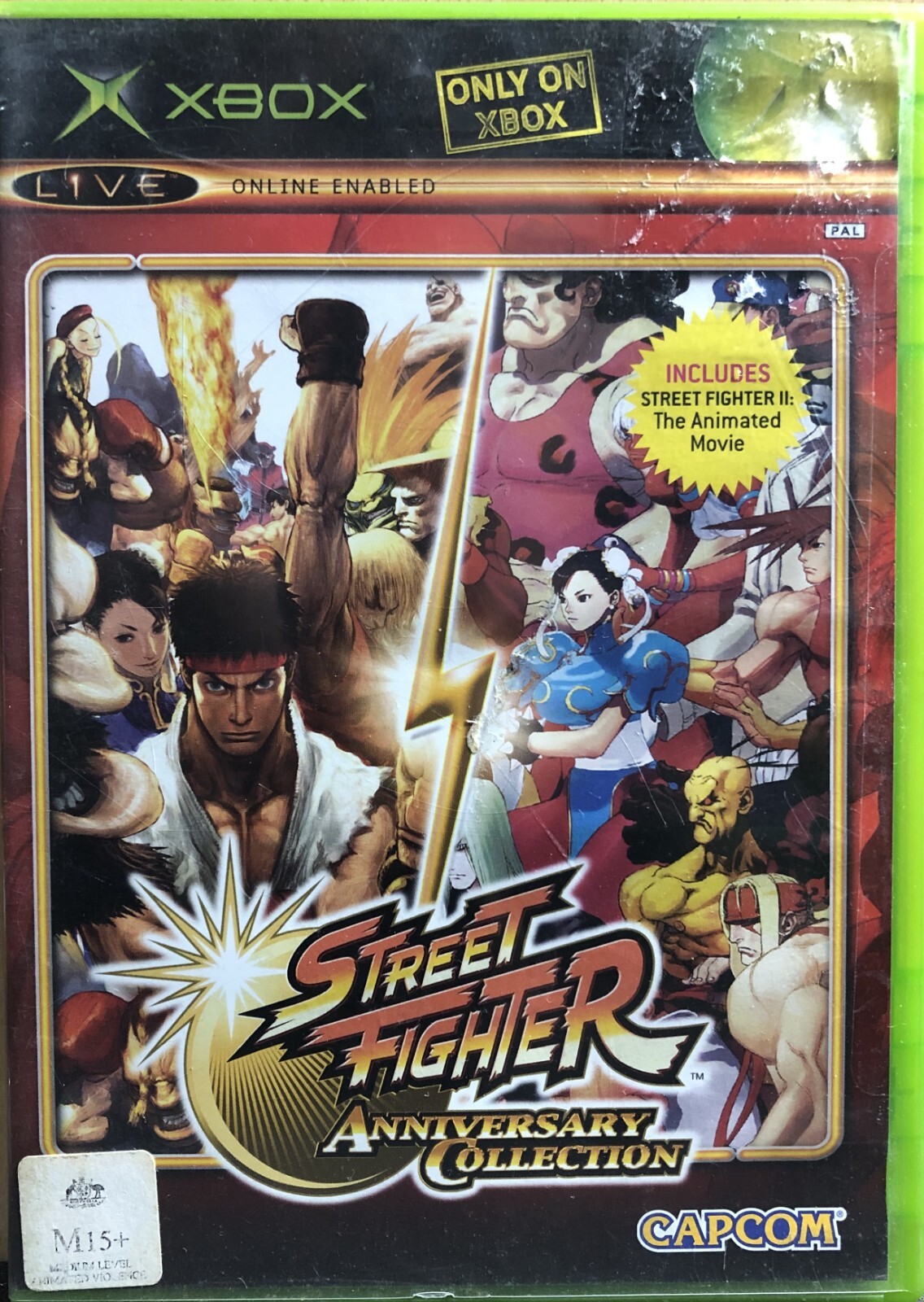 XBOX – Street Fighter Anniversary Collection (Inc Manual, See Description)