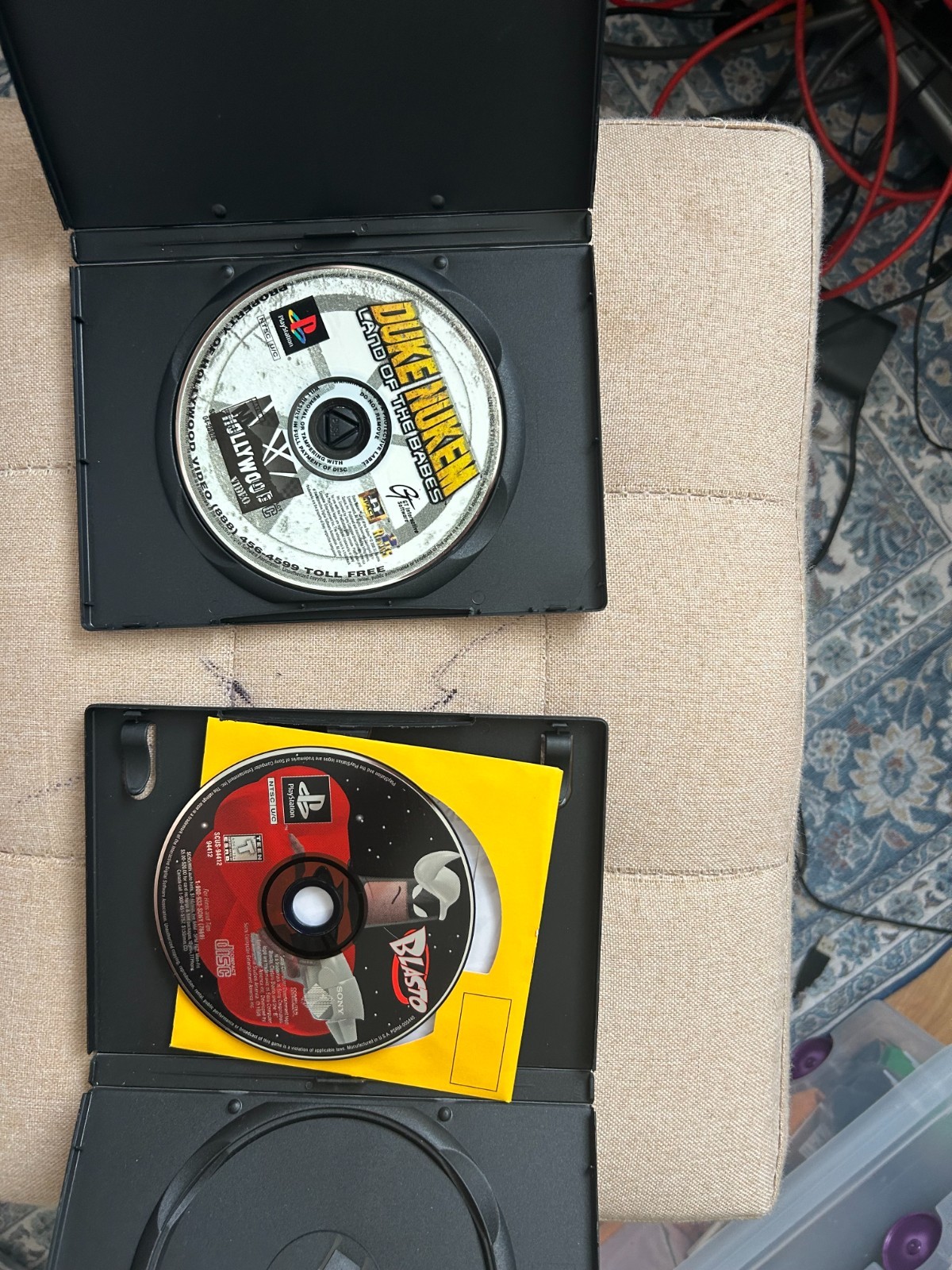 Playstation Slim plus games