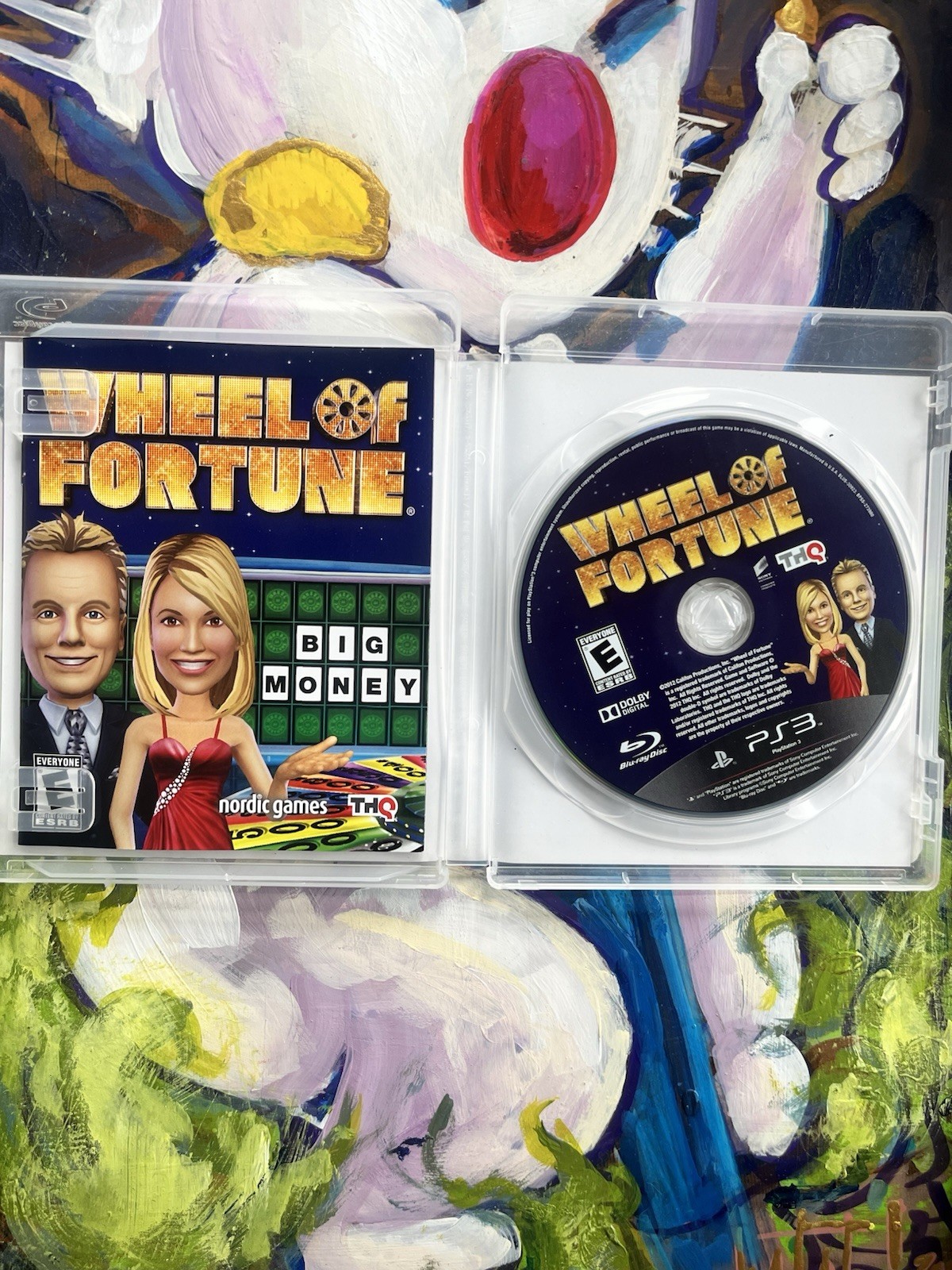 THQ Wheel of Fortune Sony PlayStation 3 PS3 2010 NTSC-U/C Manual Included E