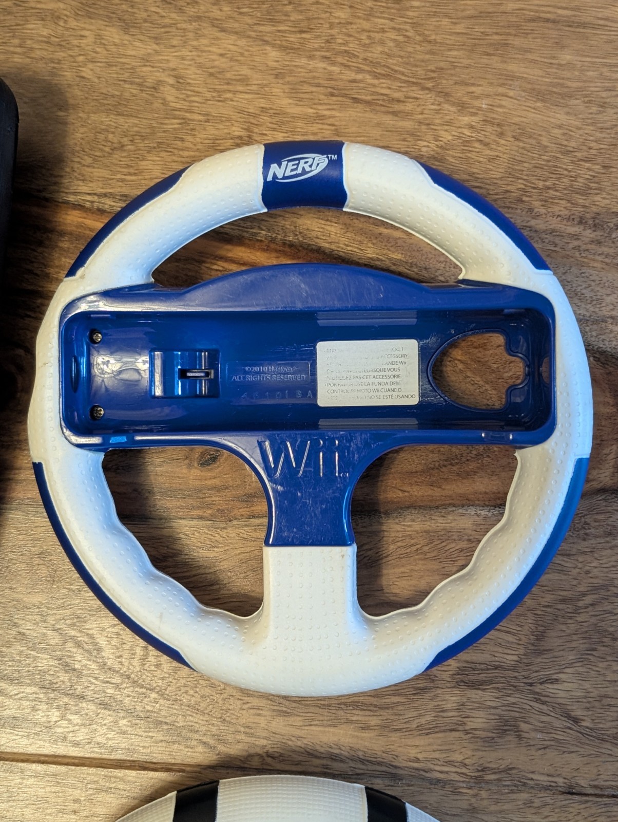Wii Sports NERF Attachments Bundle: (2) Steering Wheels,(3) Bats, and Golf Club