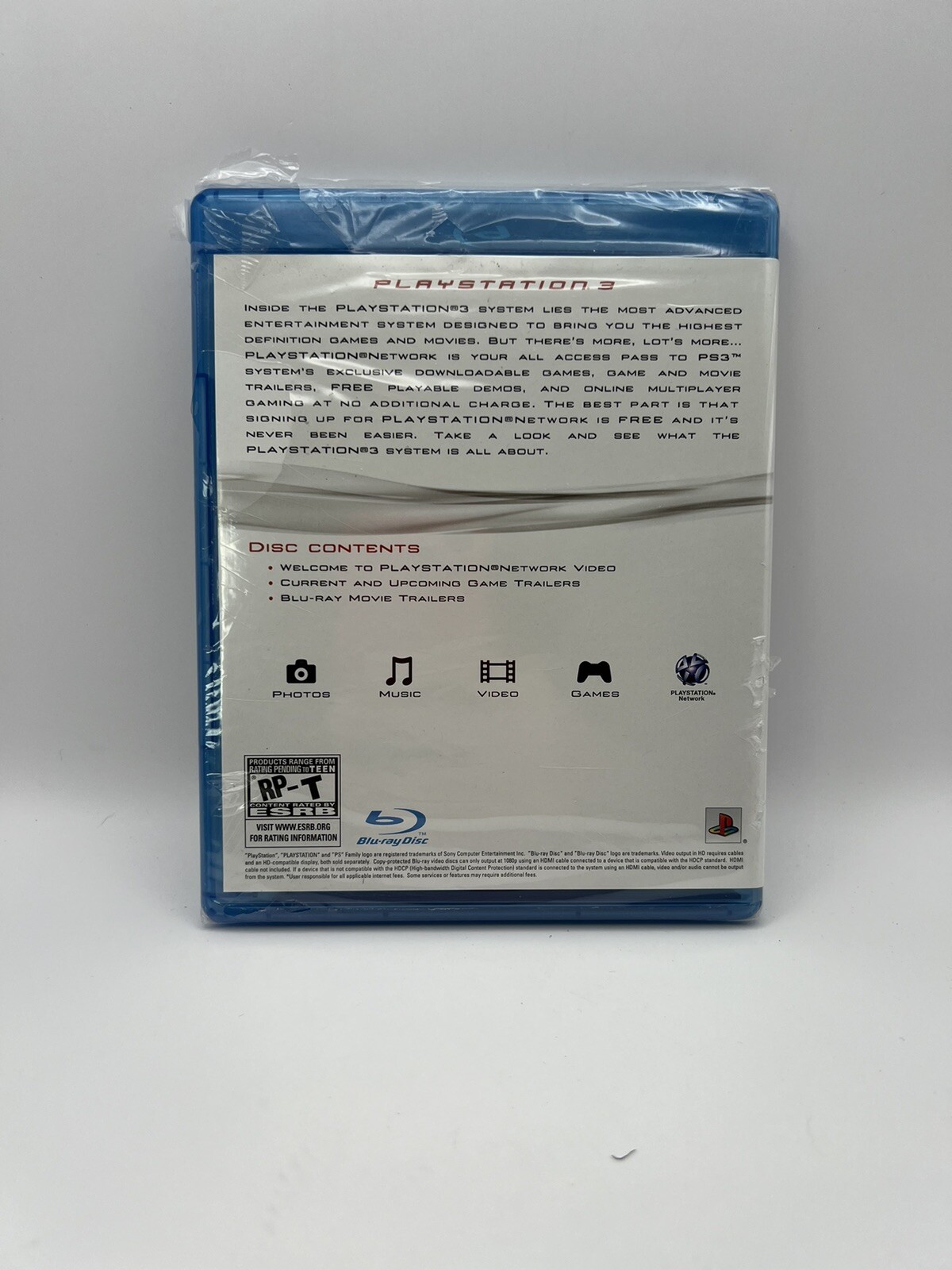 welcome to playstation 3 and playstation network