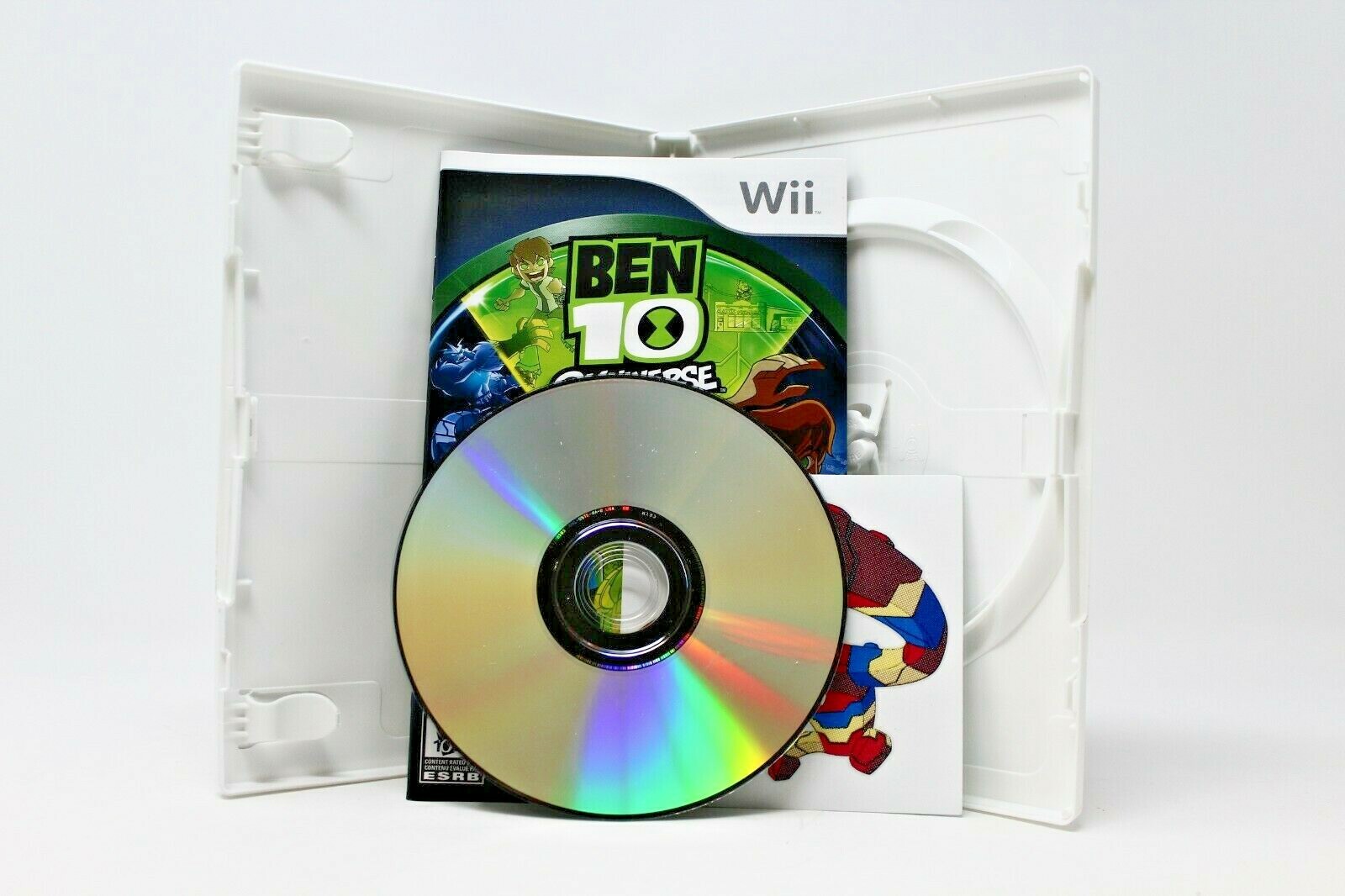 Ben 10: Omniverse – Wii – Action/Adventure Game – W/ Manual & Iron-On Sticker