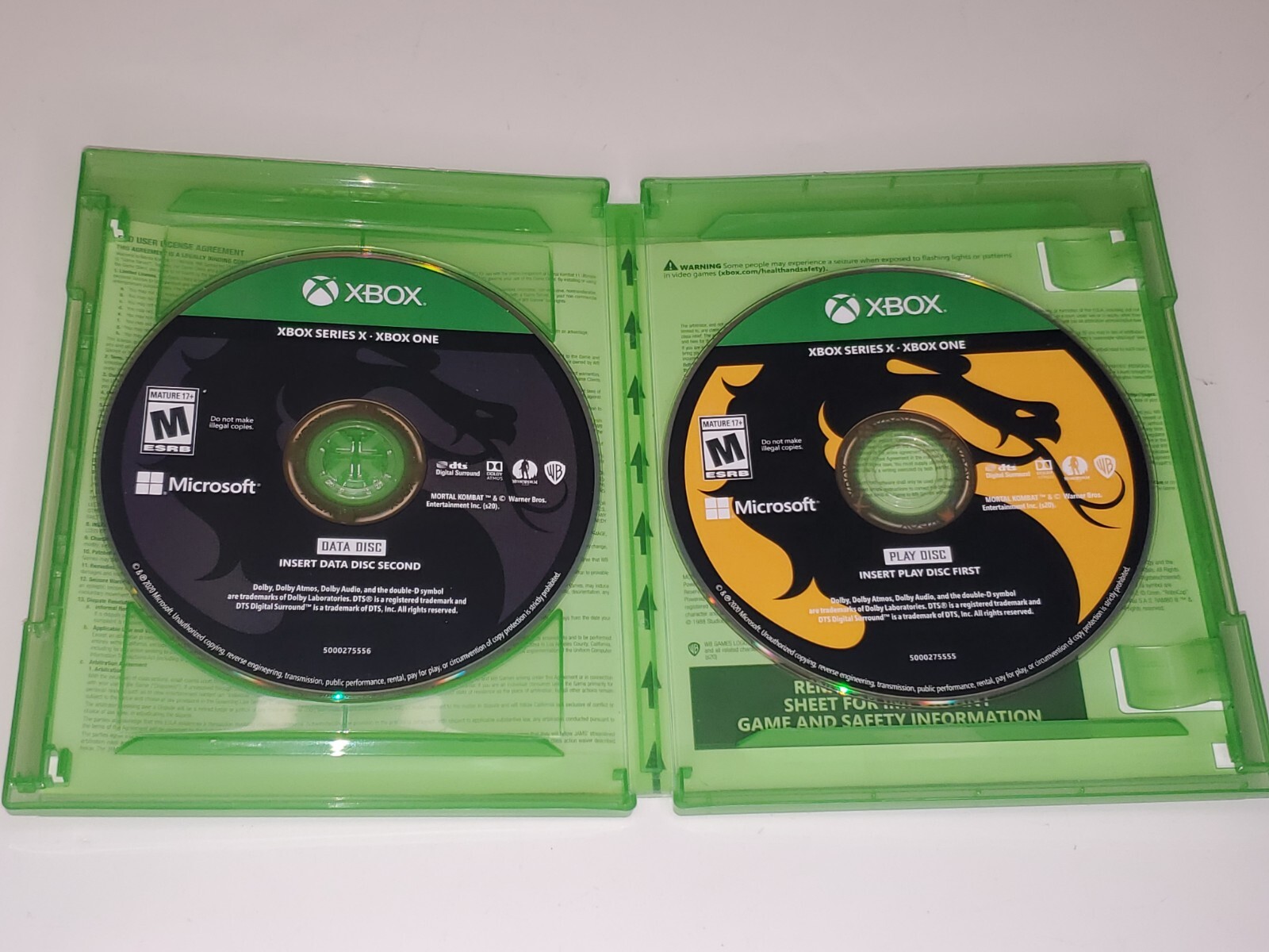 2020 MORTAL KOMBAT 11 Ultimate Original Microsoft Xbox One Fighter Video Game