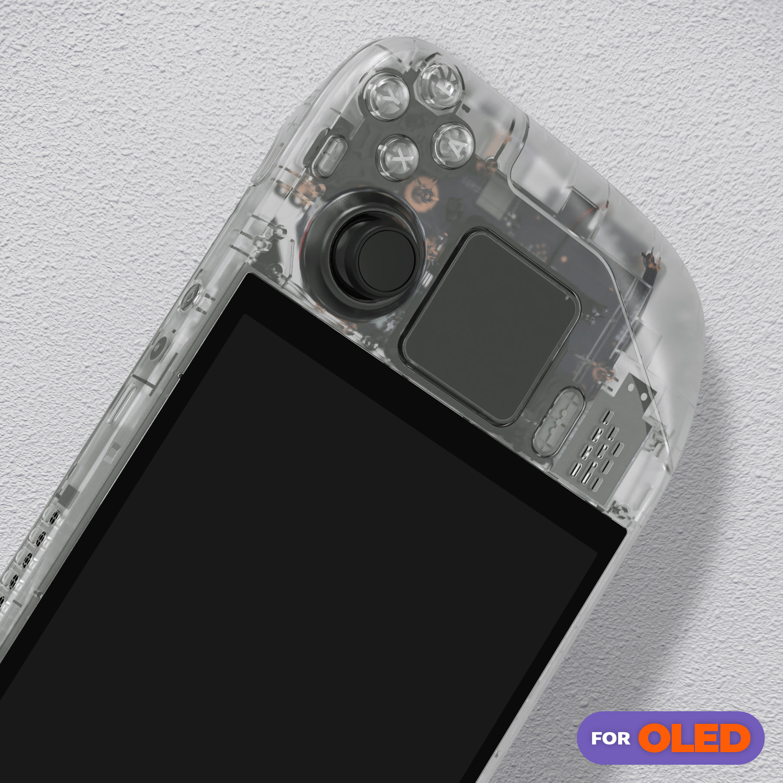 Replacement Full Set Housing Shell Case w/Buttons for Steam Deck OLED Console