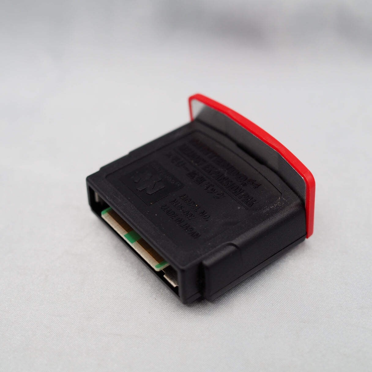 Nintendo 64 MEMORY EXPANSION PAK NUS-007 Official N64 OEM Original Tested Red