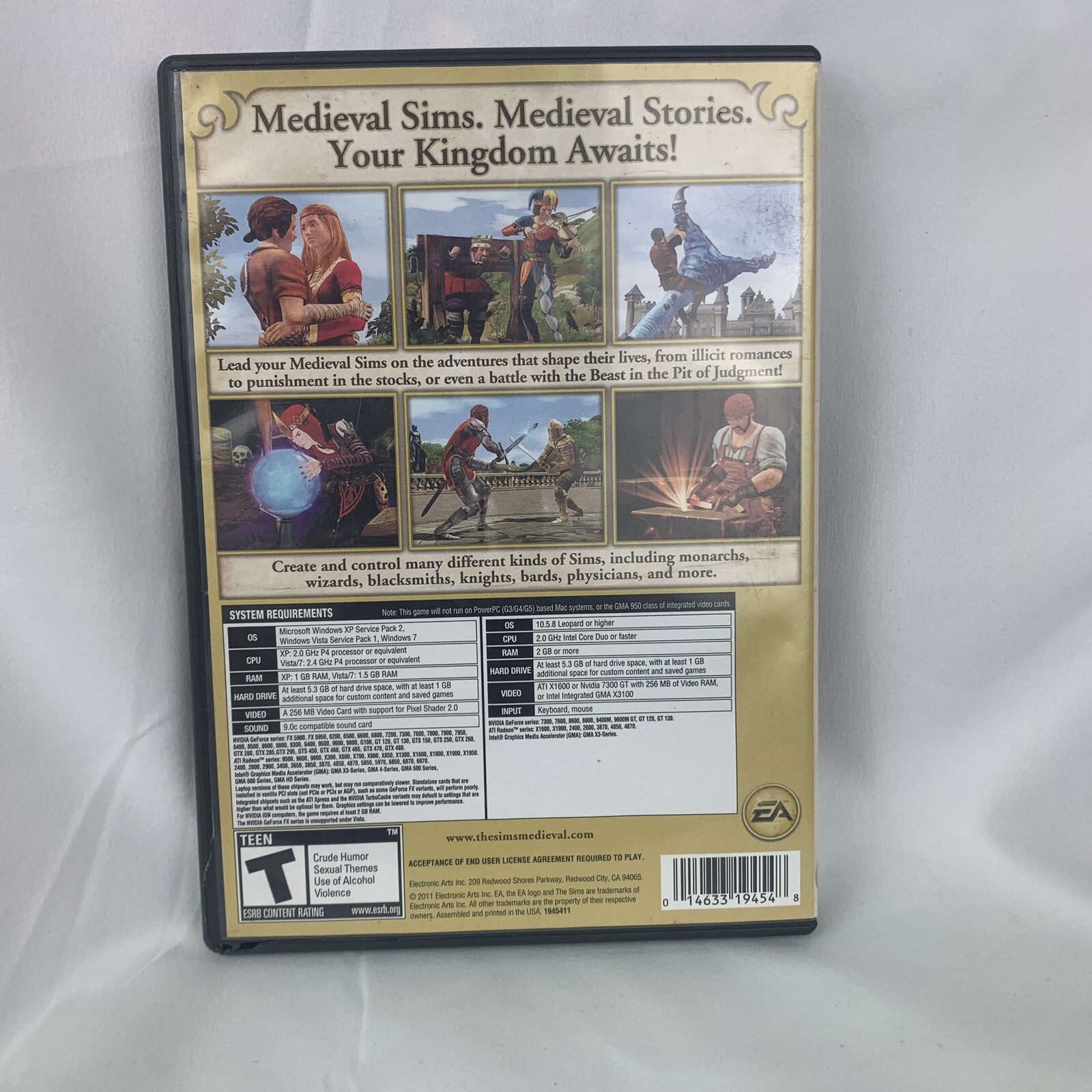Sims Medieval Windows Mac 2011