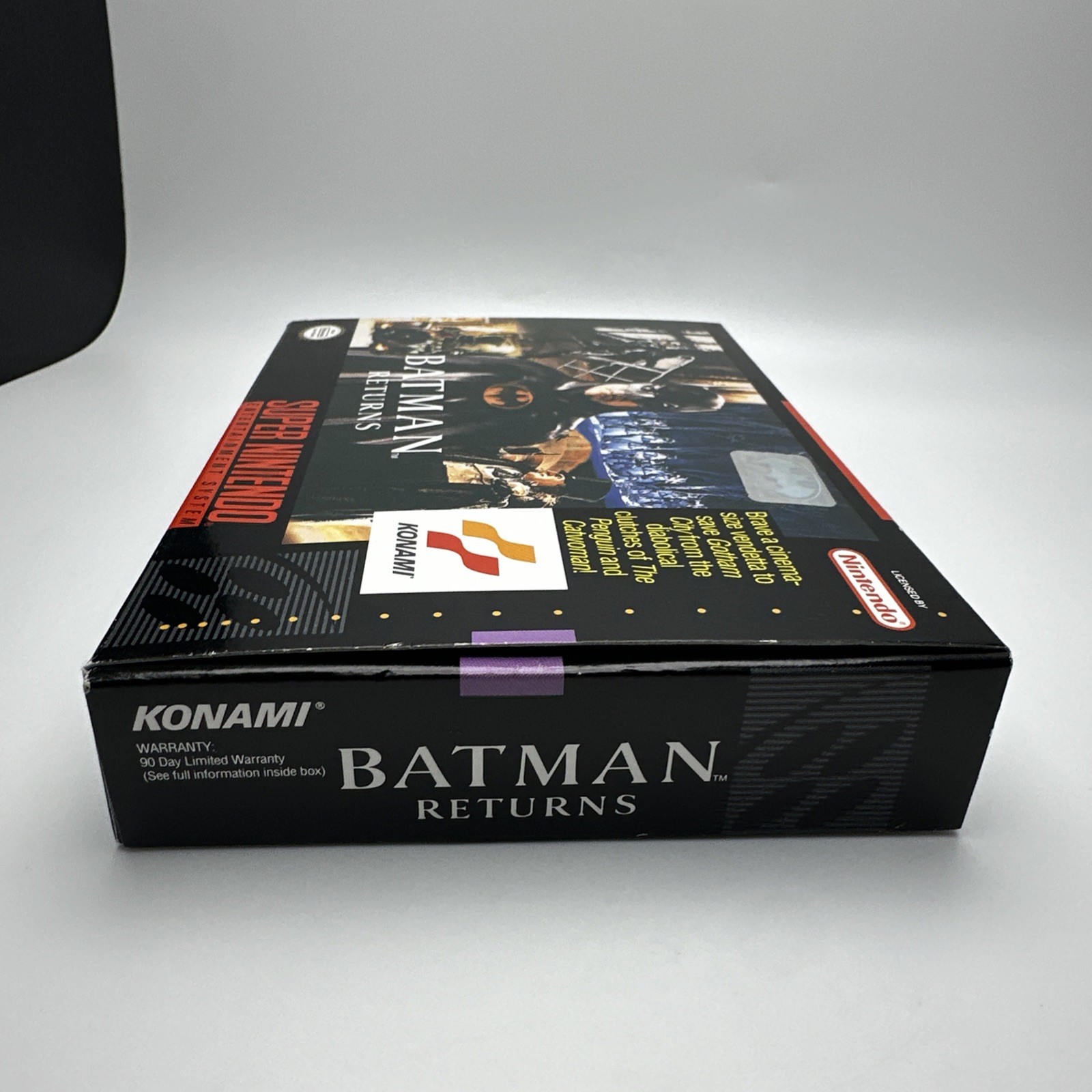 Batman Returns Super Nintendo SNES Complete CIB Nice Box Very Good Condition