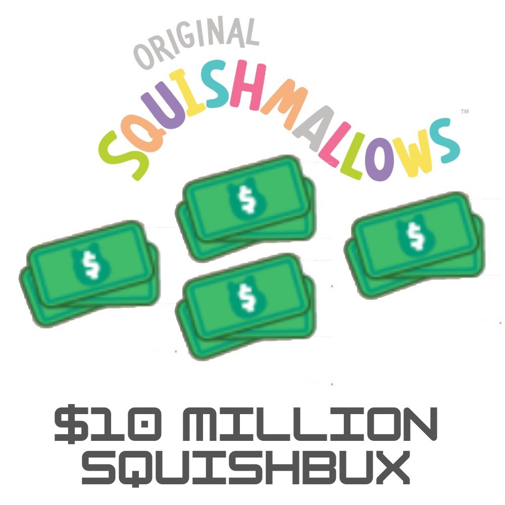 Squishmallows 10 Million Squishbucks/Squishbux Roblox US