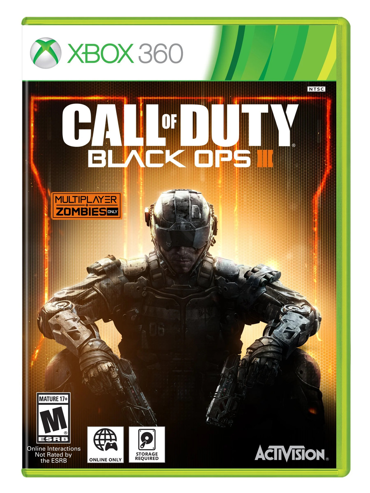 Call of Duty Black Ops III (3) Multiplayer Zombies Xbox 360 Complete – Very