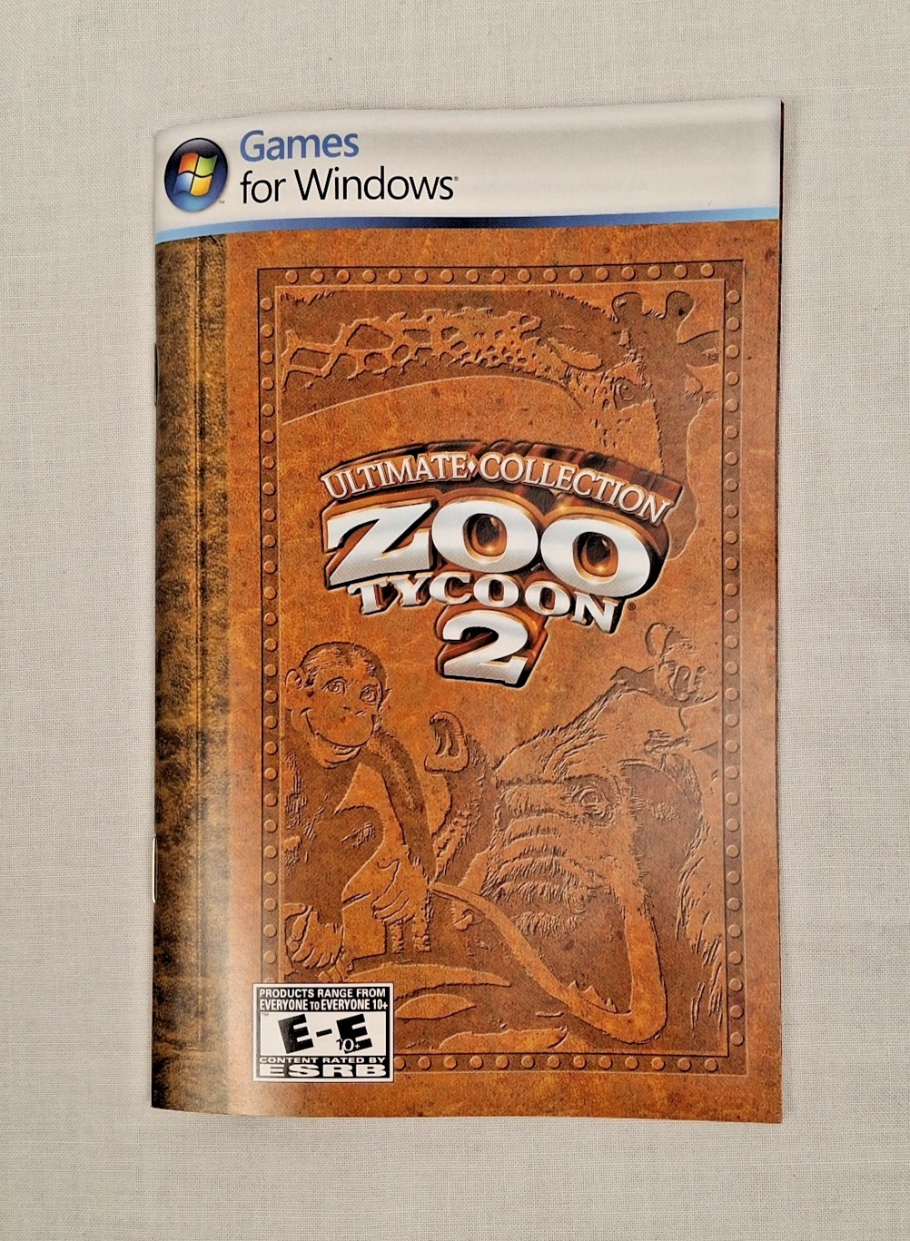 Zoo Tycoon 2: Ultimate Collection PC w/ Case Manual 3 Discs Expansion Pack