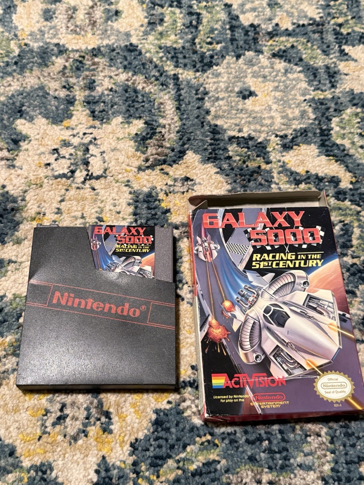 Galaxy 5000 Racing NES Nintendo With Box And Sleeve Good Copy Tested