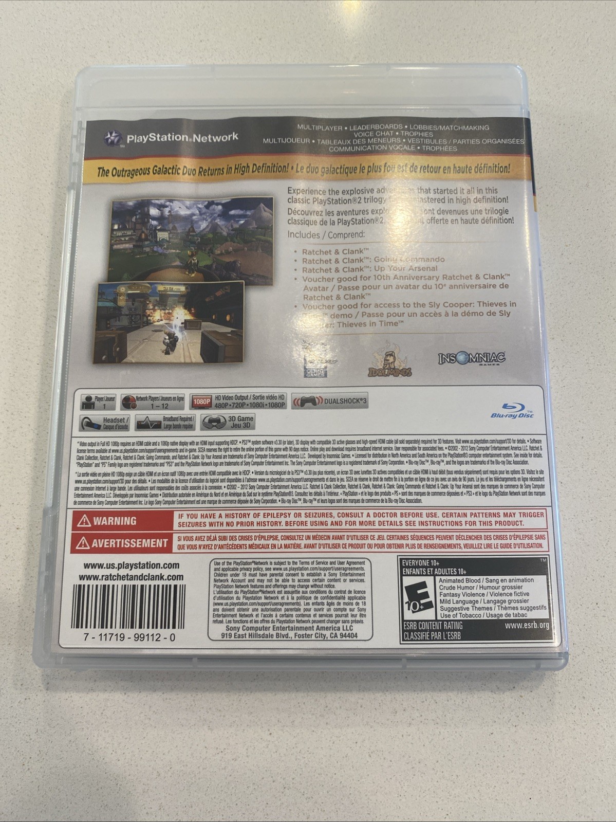 Ratchet & Clank Collection (Sony PlayStation 3, 2012)